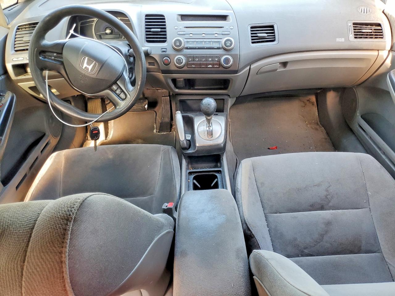 2006 Honda Civic Lx Gray vin: 2HGFA16586H021877