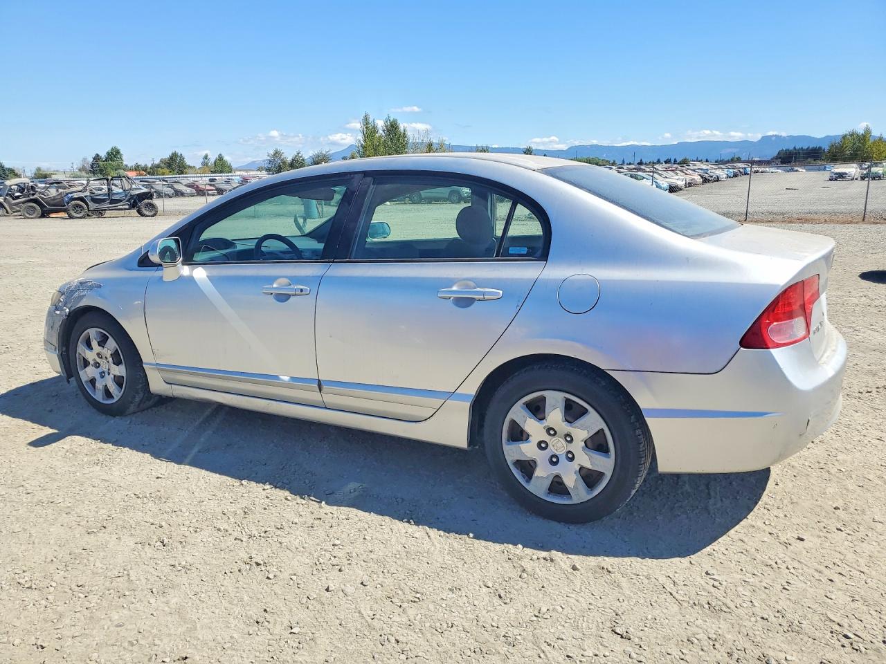2006 Honda Civic Lx Silver vin: 2HGFA16586H500106