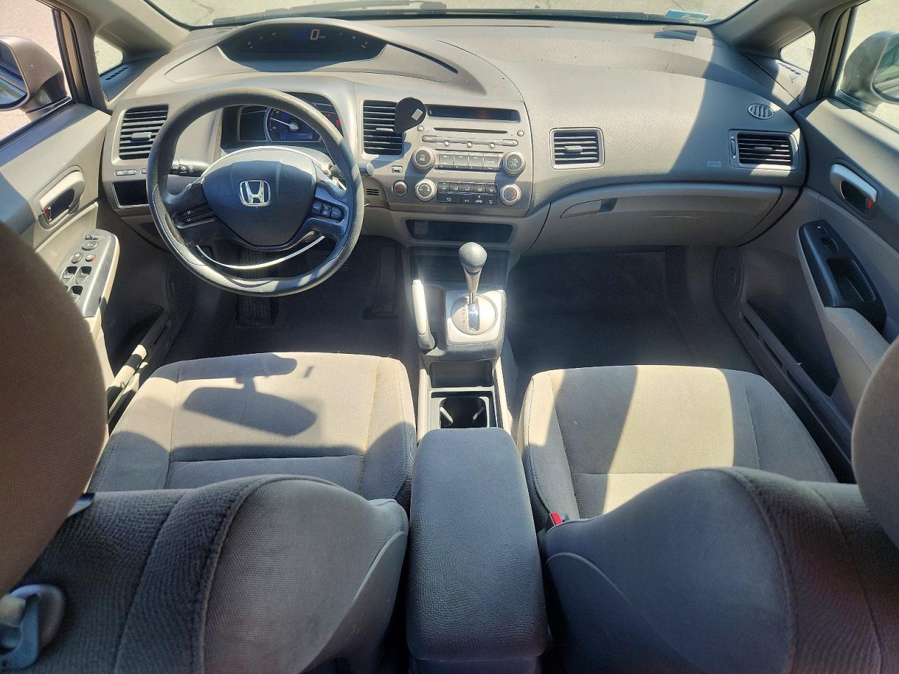 2006 Honda Civic Lx Gray vin: 2HGFA16586H526897