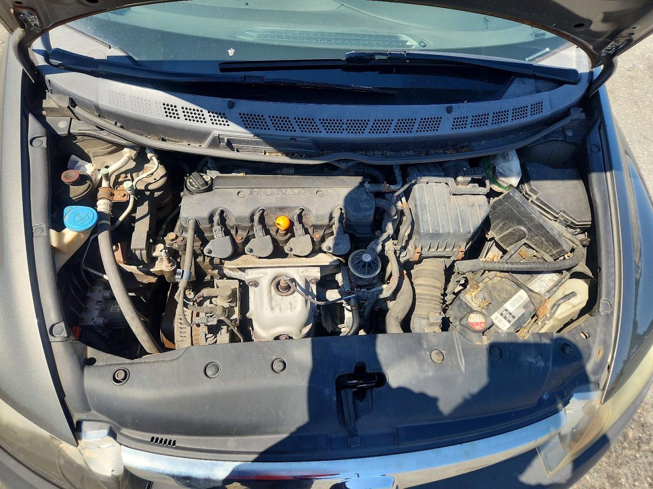 2006 Honda Civic Lx Gray vin: 2HGFA16586H526897