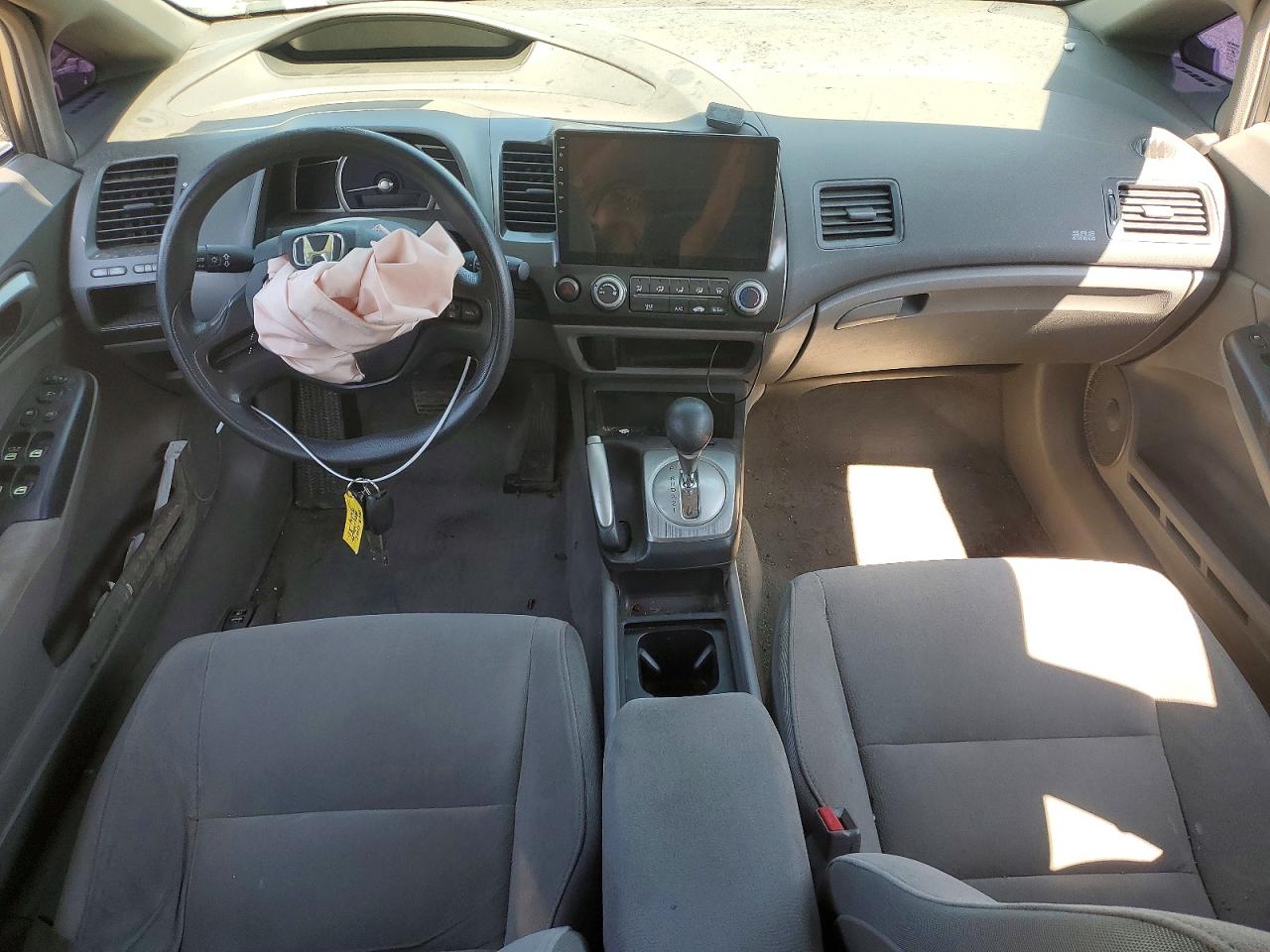 2007 Honda Civic Lx Gray vin: 2HGFA16587H106879