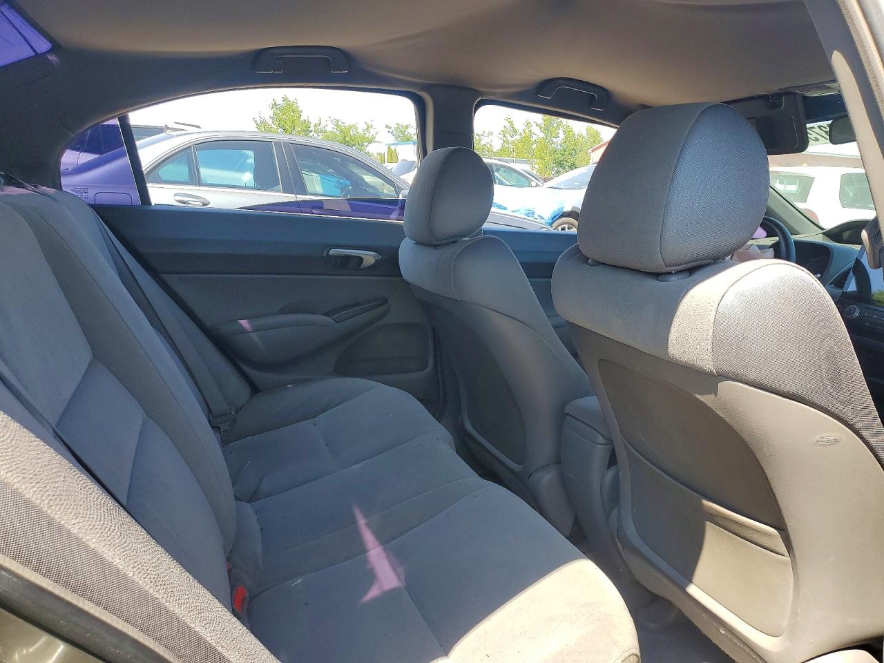 2007 Honda Civic Lx Gray vin: 2HGFA16587H106879