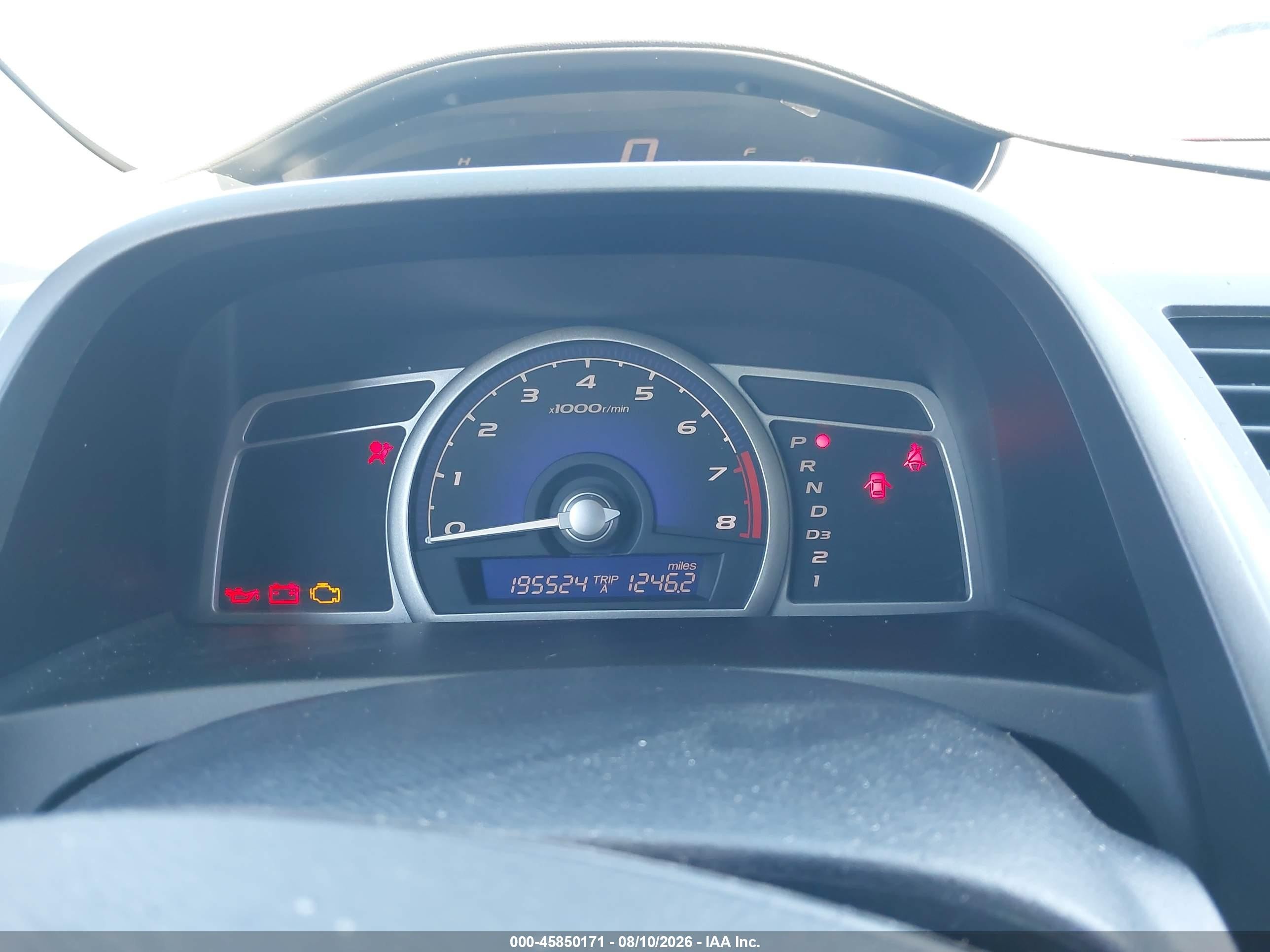 2007 Honda Civic Lx Gray vin: 2HGFA16587H304622