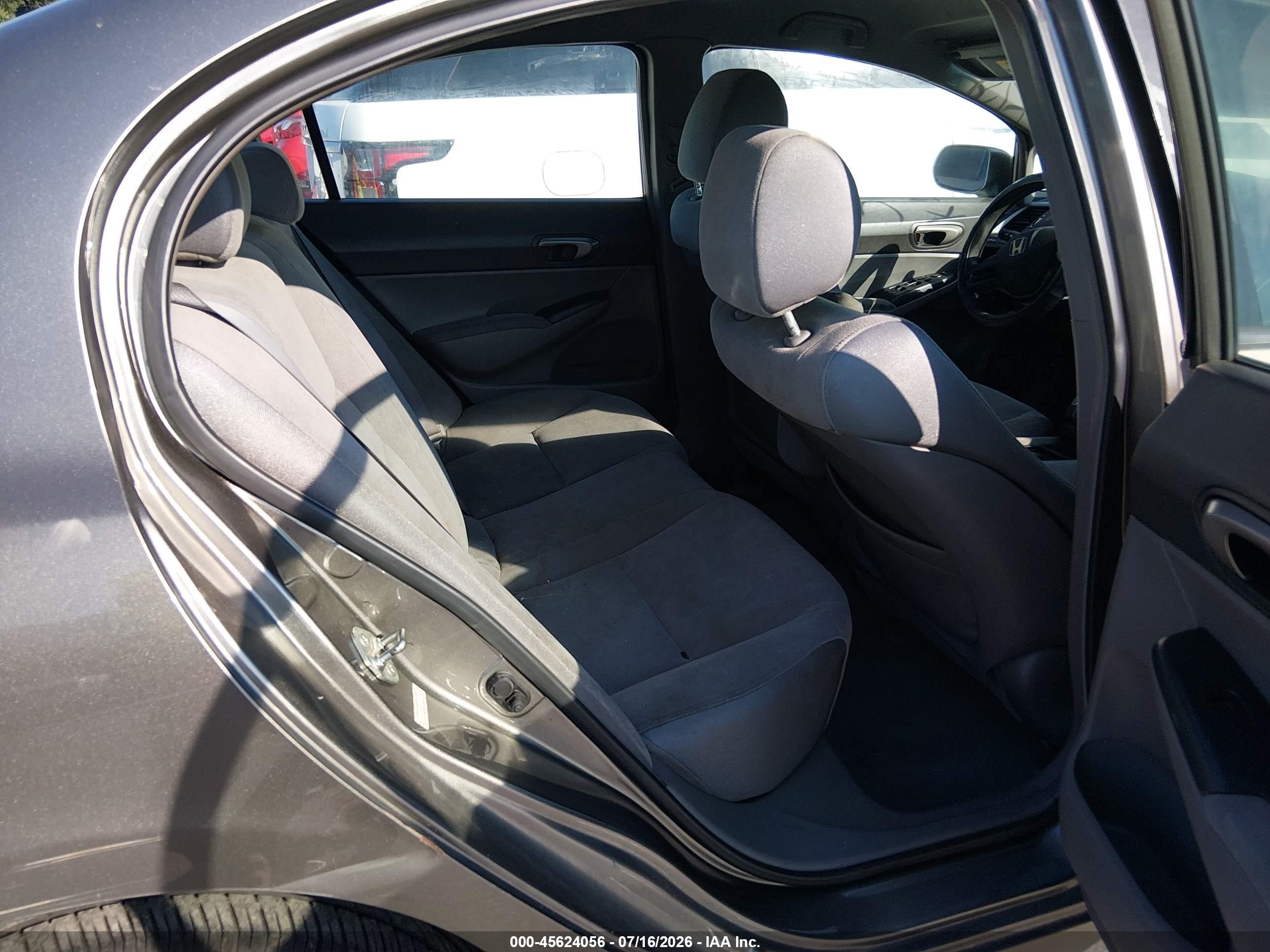 2007 Honda Civic Lx Серый vin: 2HGFA16587H305592