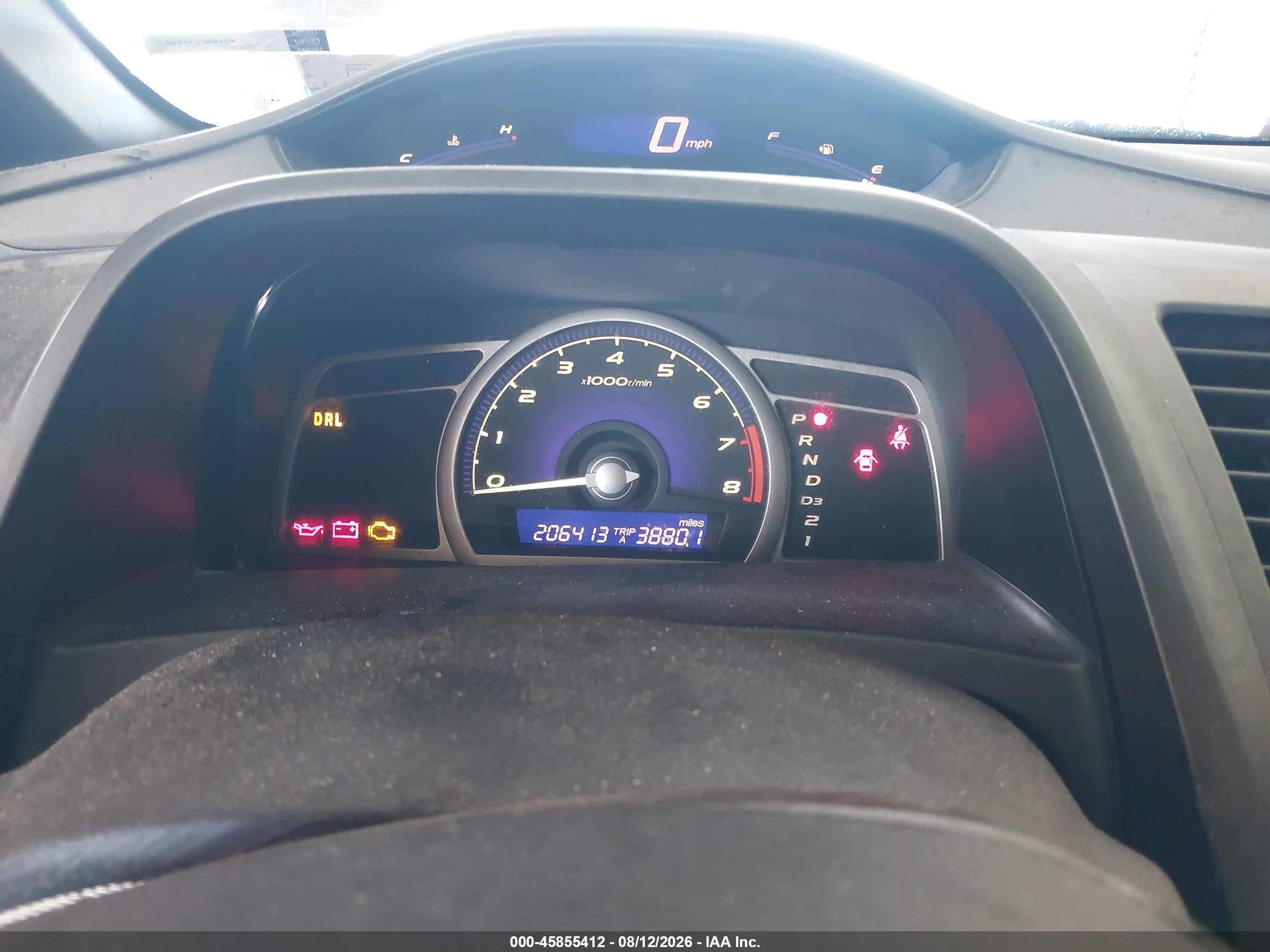 2007 Honda Civic Lx Beige vin: 2HGFA16587H315930