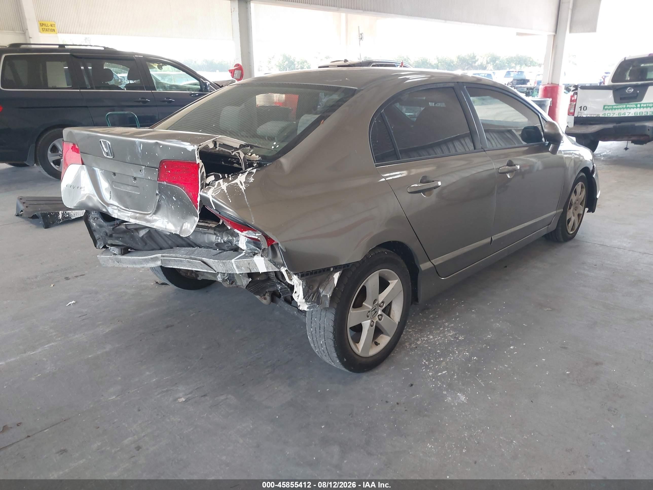 2007 Honda Civic Lx Beige vin: 2HGFA16587H315930