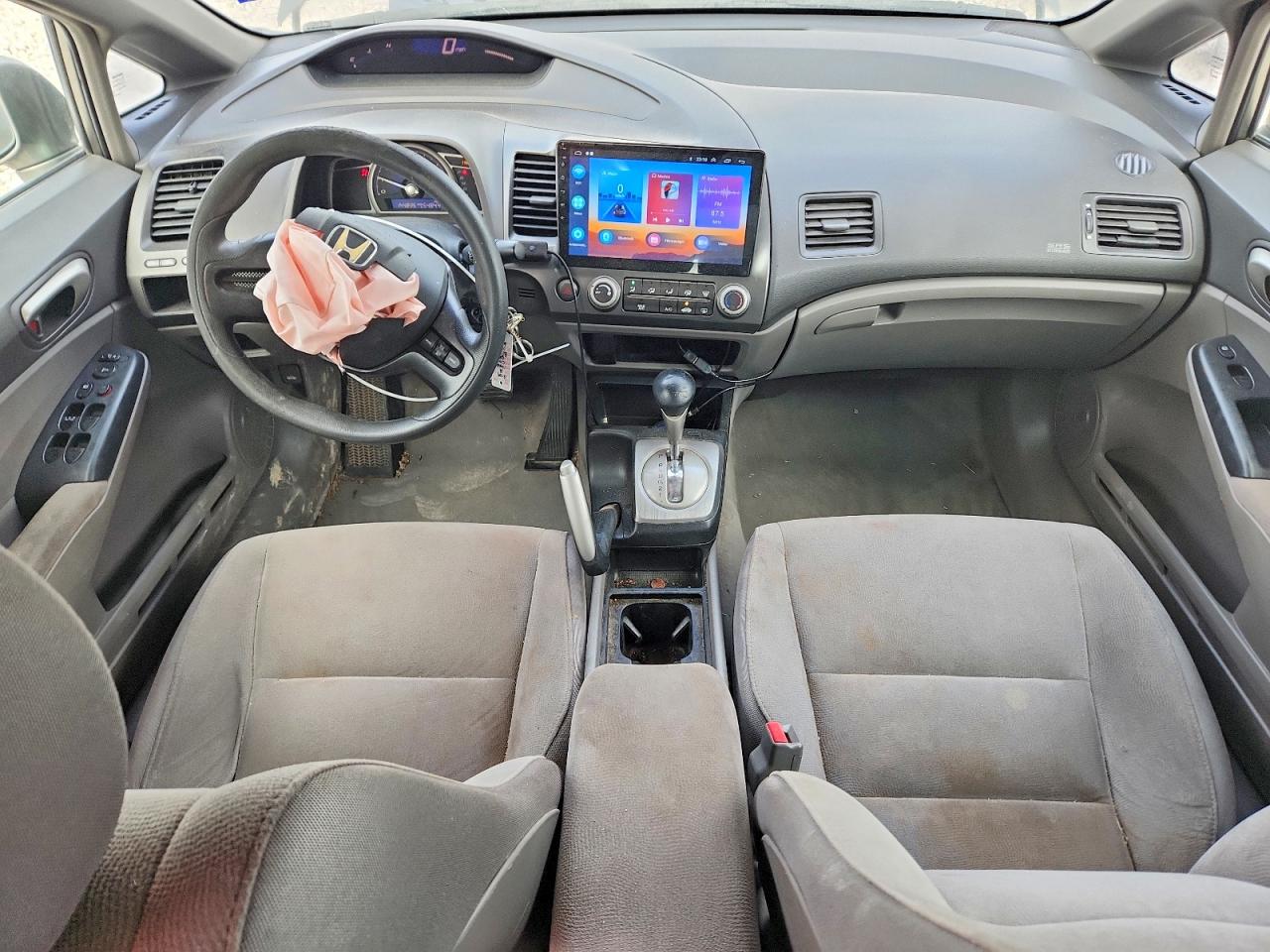 2008 Honda Civic Lx Gray vin: 2HGFA16588H300300