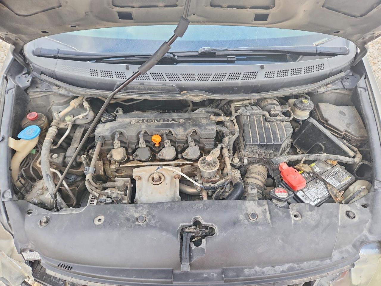 2008 Honda Civic Lx Gray vin: 2HGFA16588H300300