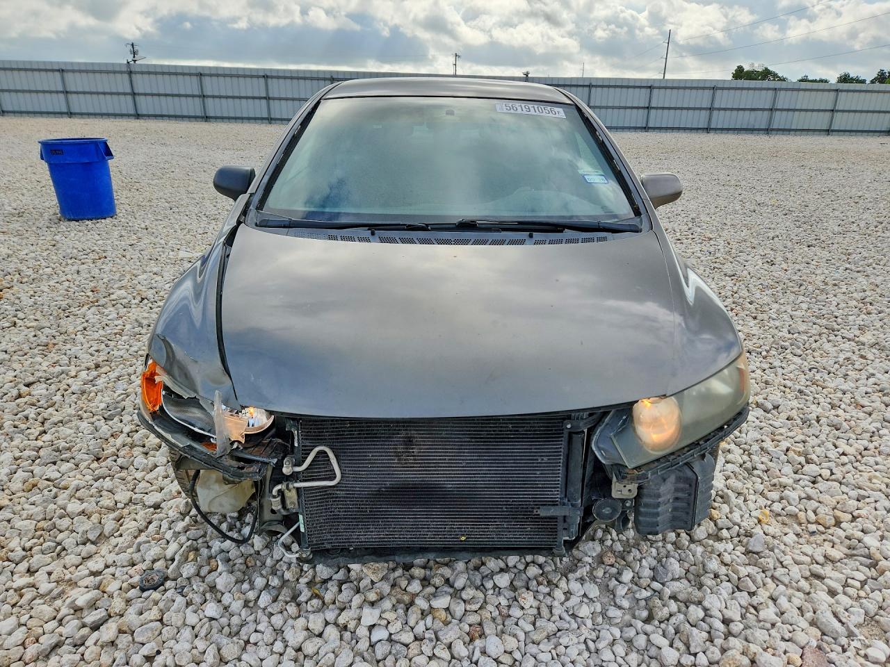 2008 Honda Civic Lx Gray vin: 2HGFA16588H300300