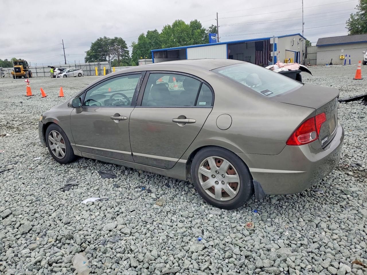 2008 Honda Civic Lx Серый vin: 2HGFA16588H302807