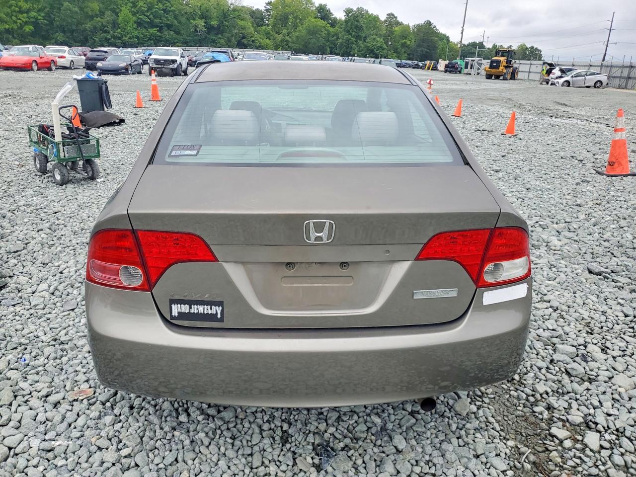 2008 Honda Civic Lx Серый vin: 2HGFA16588H302807