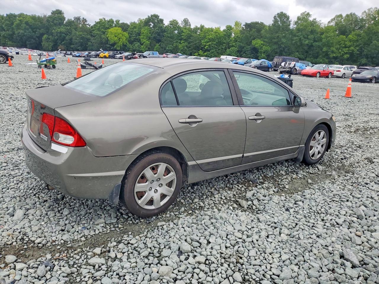 2008 Honda Civic Lx Серый vin: 2HGFA16588H302807