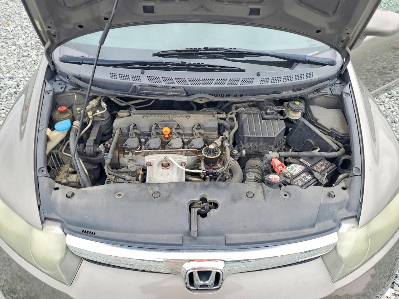 2008 Honda Civic Lx Серый vin: 2HGFA16588H302807