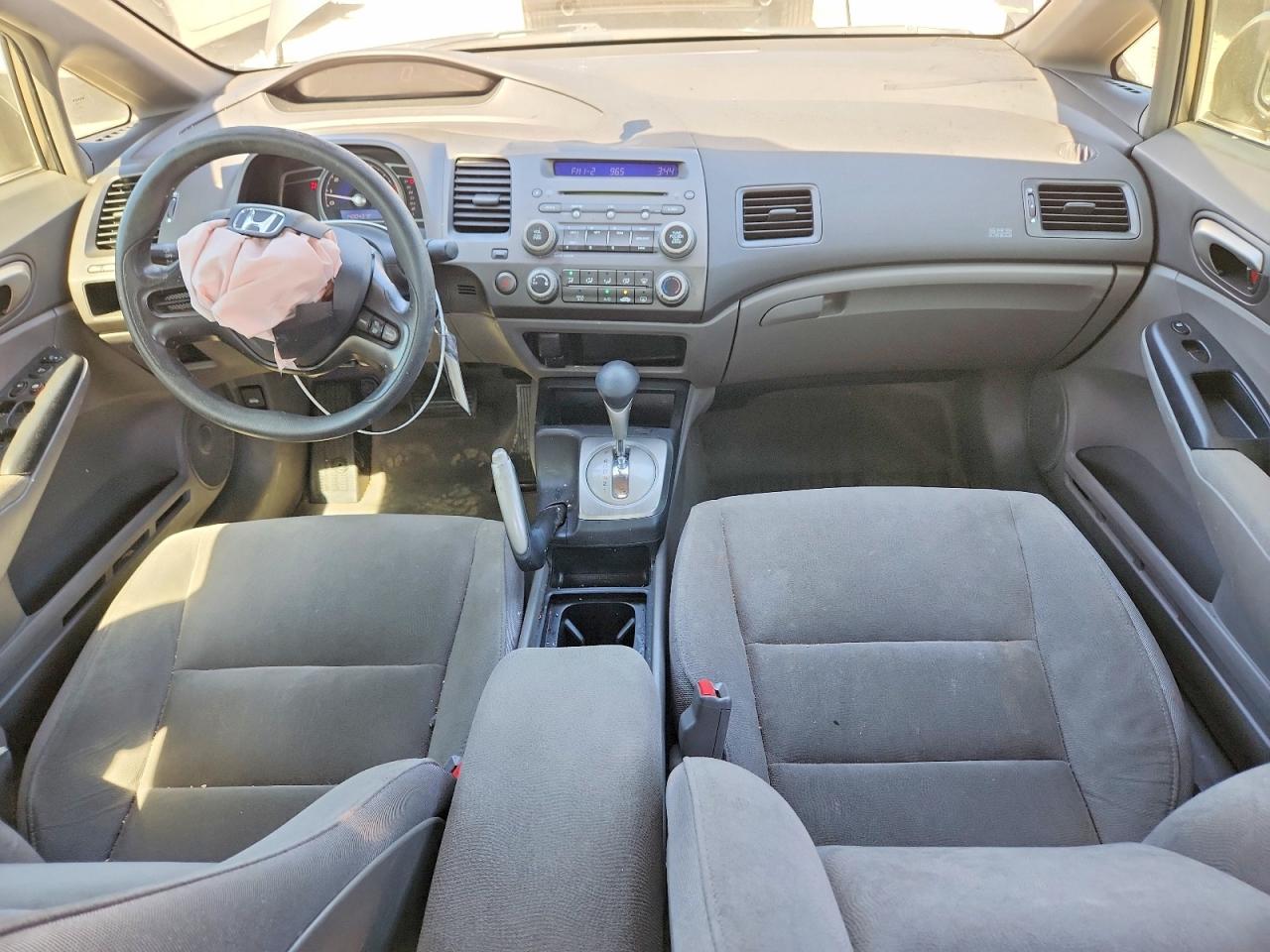 2008 Honda Civic Lx Gray vin: 2HGFA16588H312284