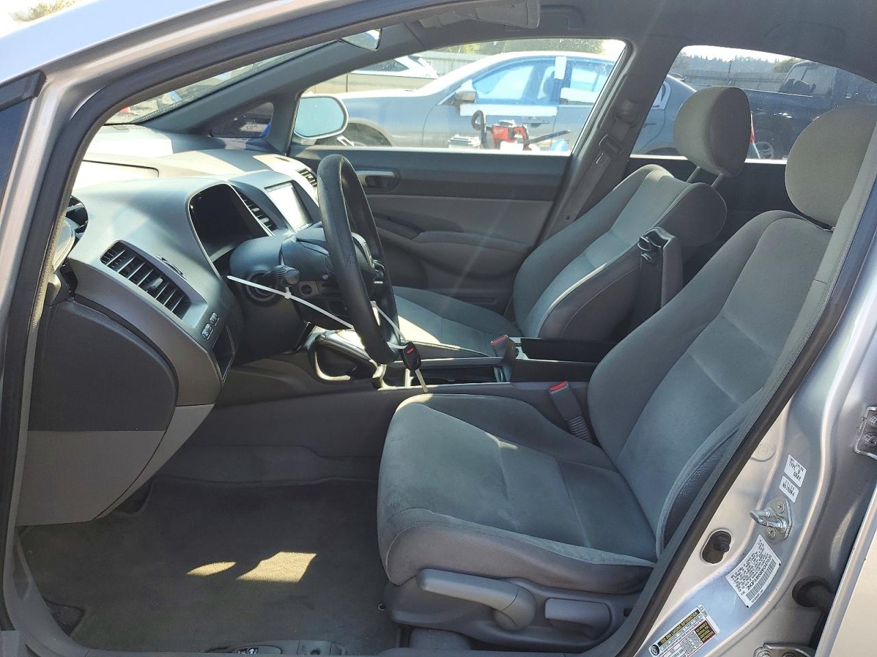 2008 Honda Civic Lx Silver vin: 2HGFA16588H347035