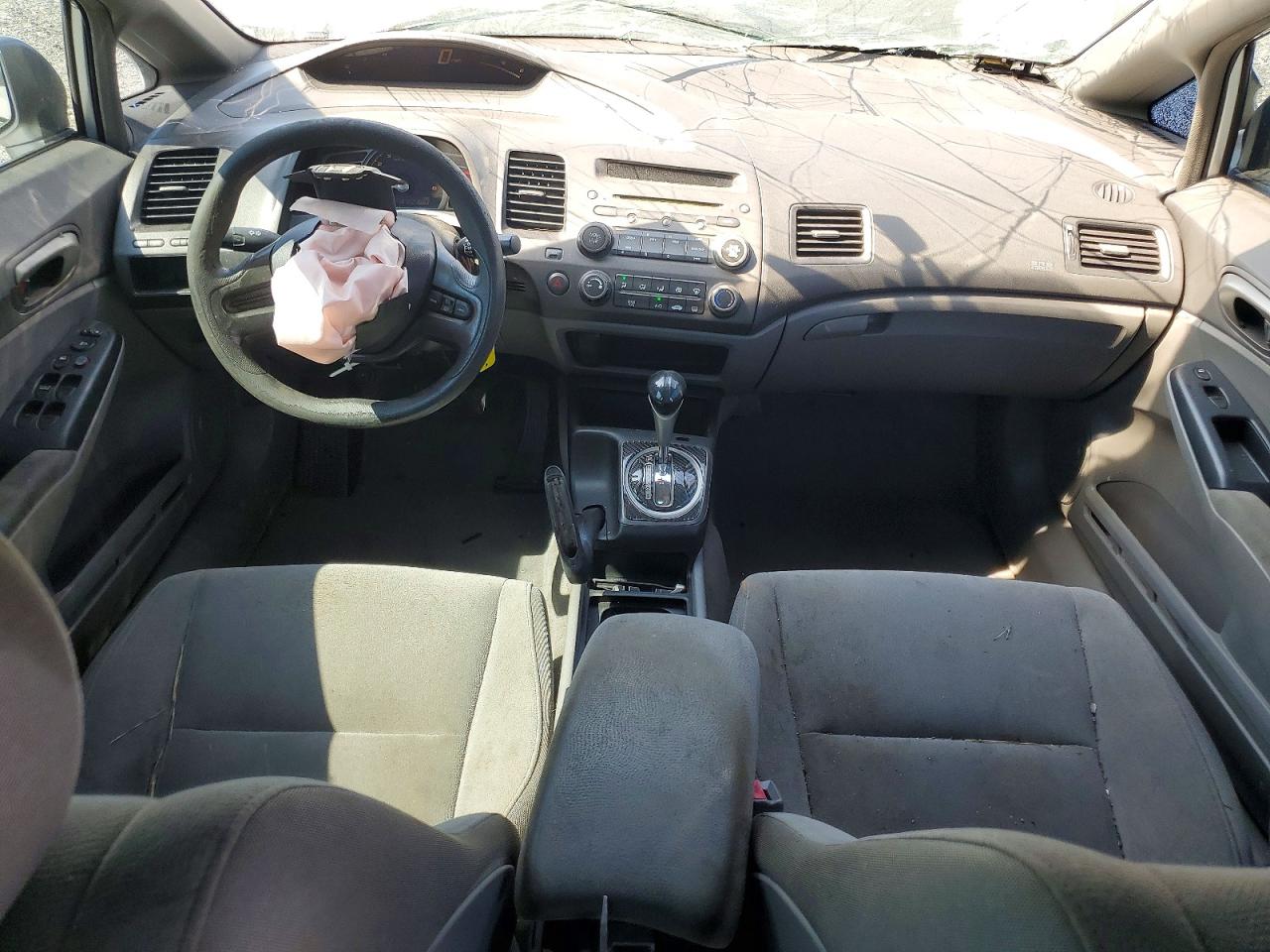 2008 Honda Civic Lx Silver vin: 2HGFA16588H350436