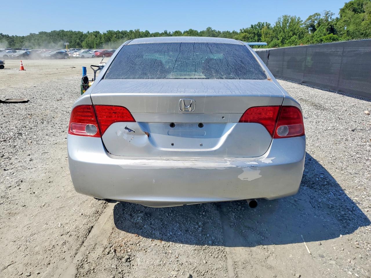 2008 Honda Civic Lx Silver vin: 2HGFA16588H350436
