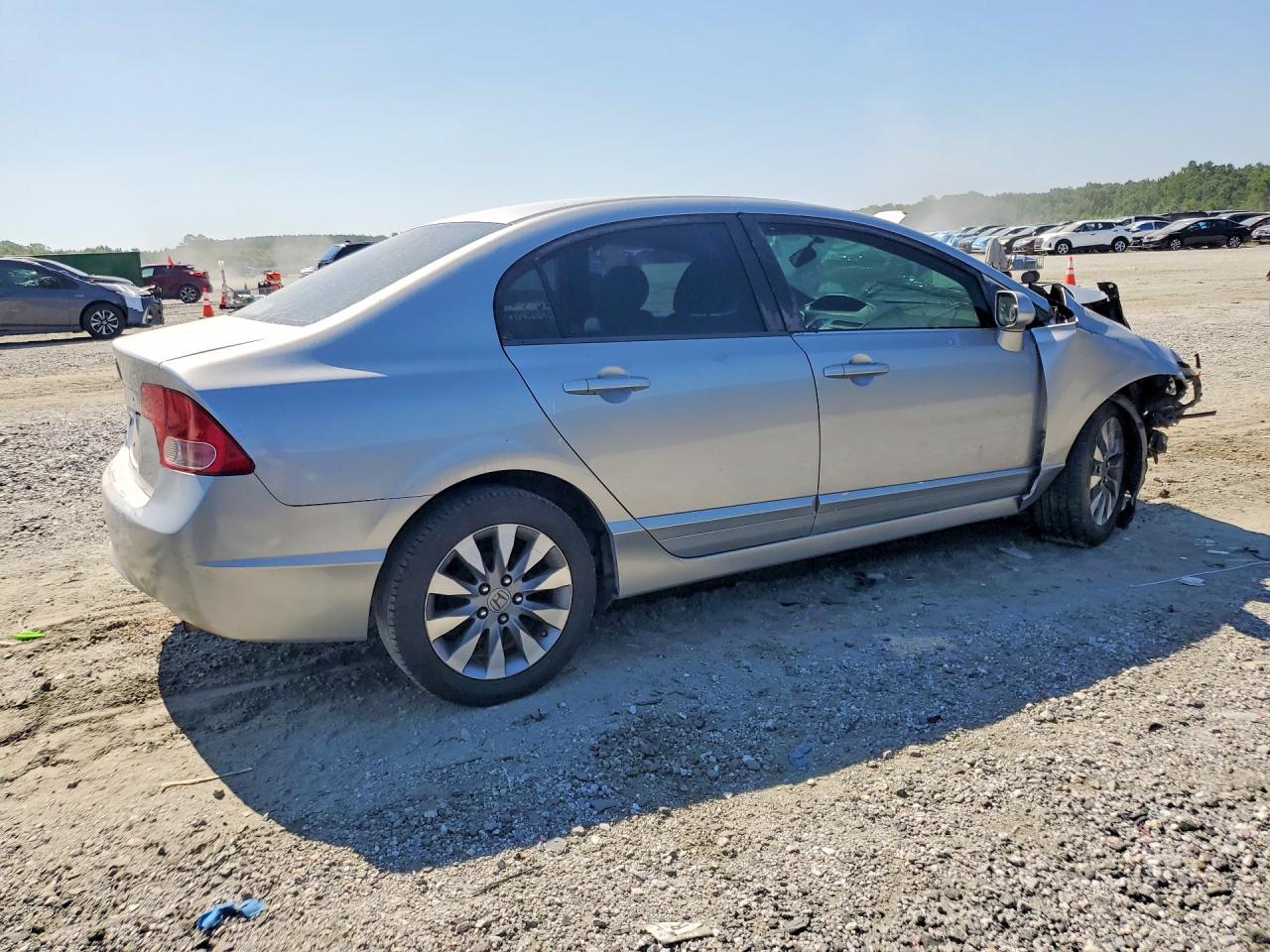 2008 Honda Civic Lx Silver vin: 2HGFA16588H350436