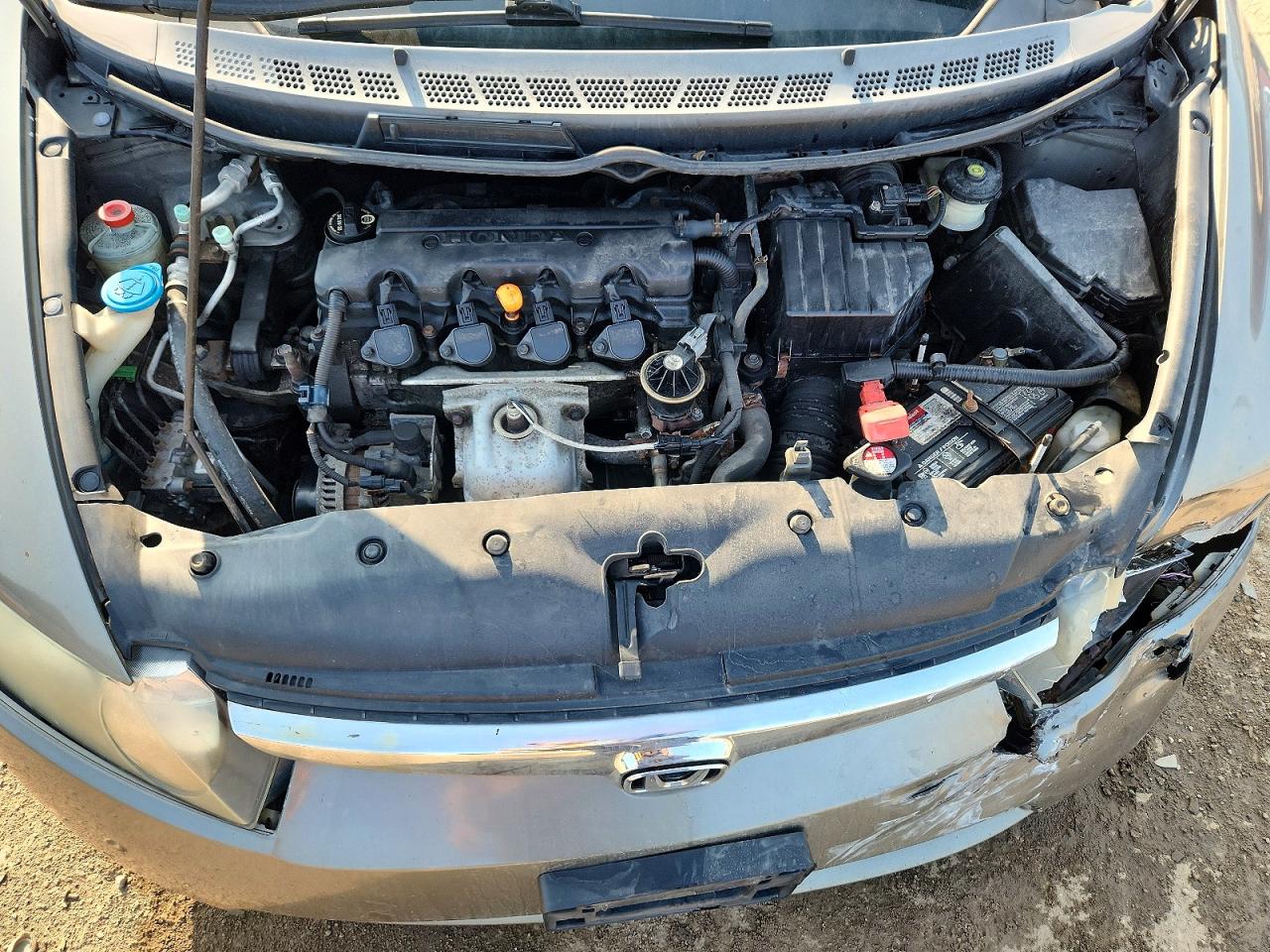 2008 Honda Civic Lx Gray vin: 2HGFA16588H352946