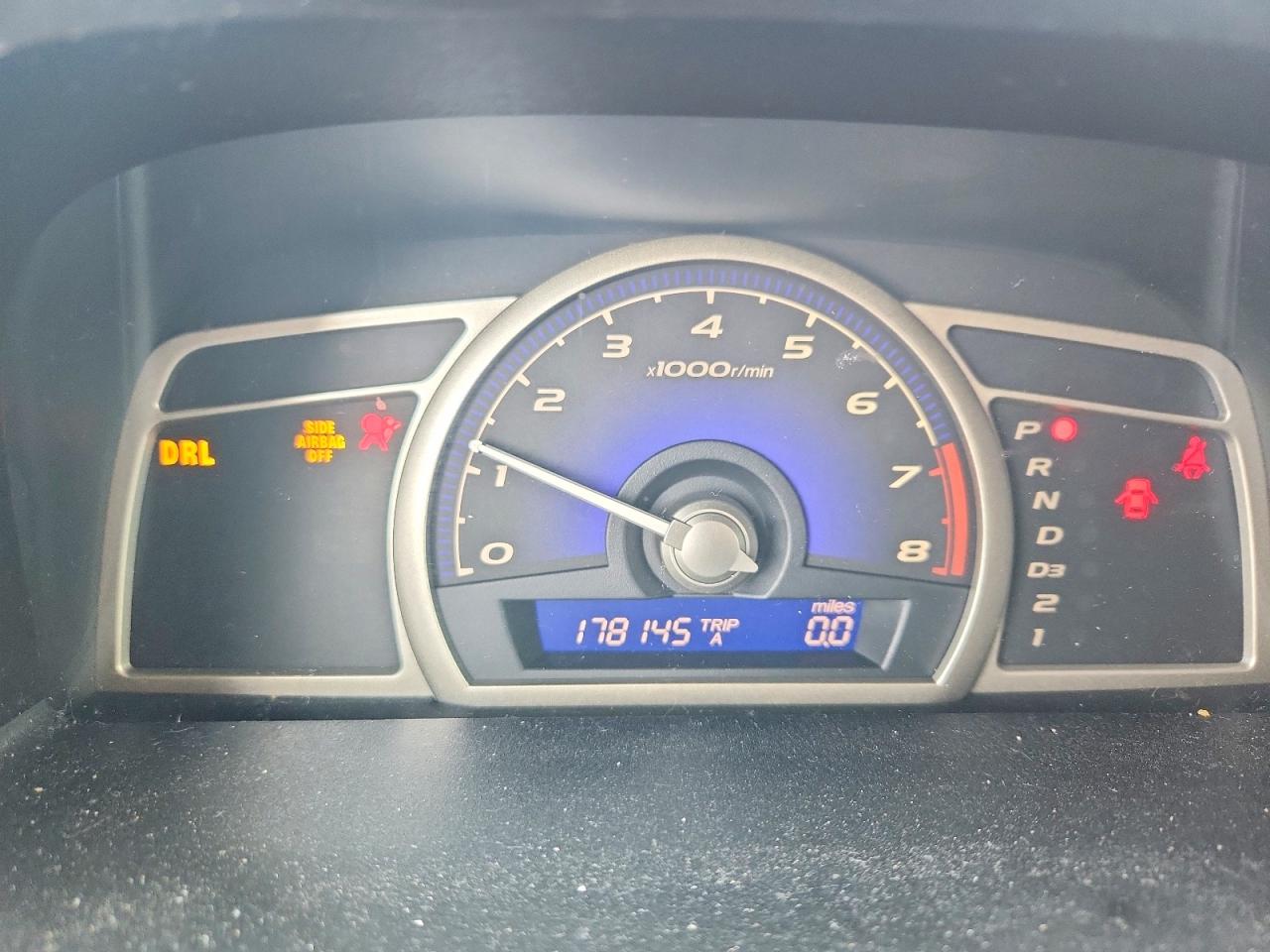 2008 Honda Civic Lx Gray vin: 2HGFA16588H352946