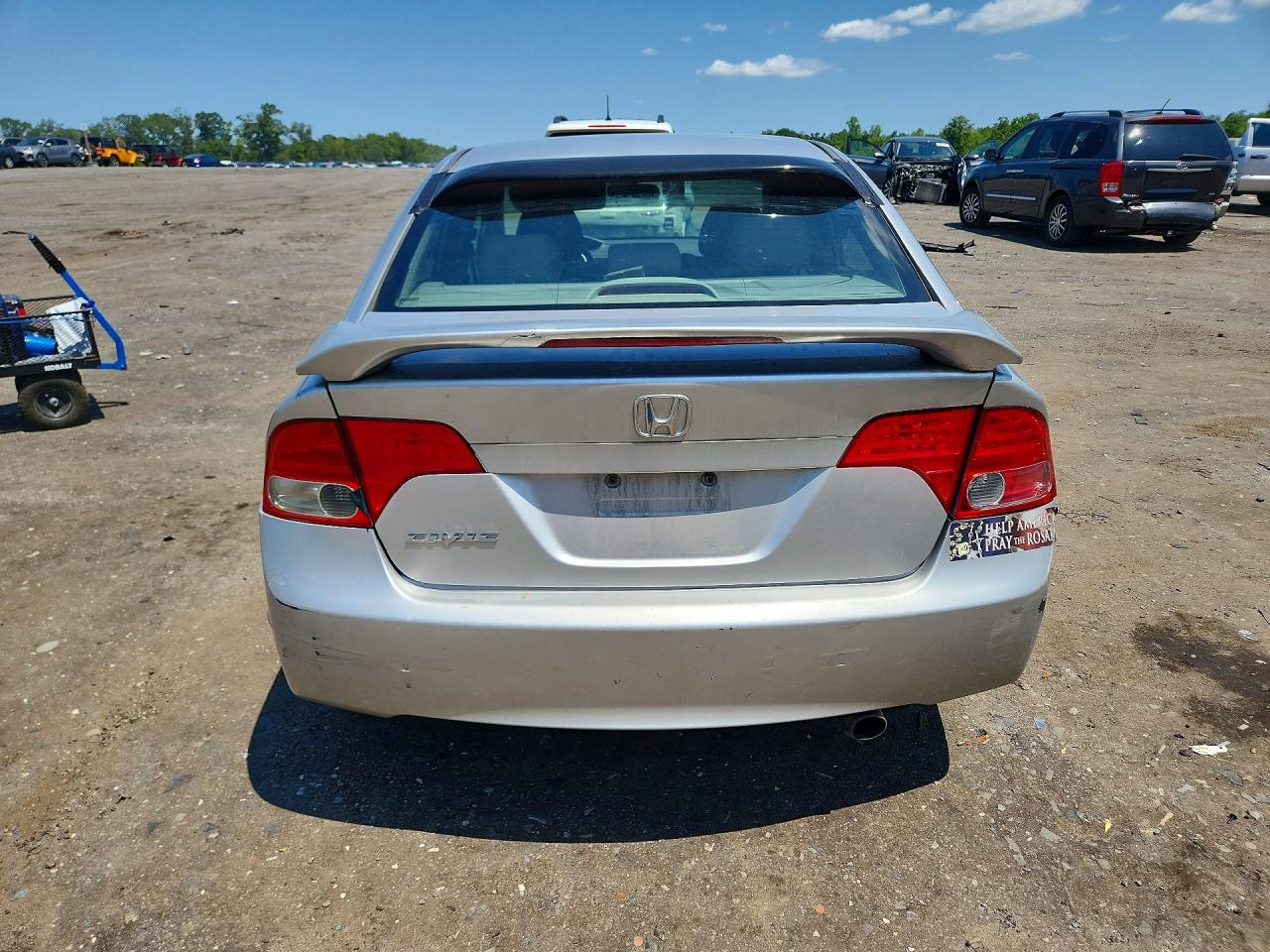 2008 Honda Civic Lx Silver vin: 2HGFA16588H506474