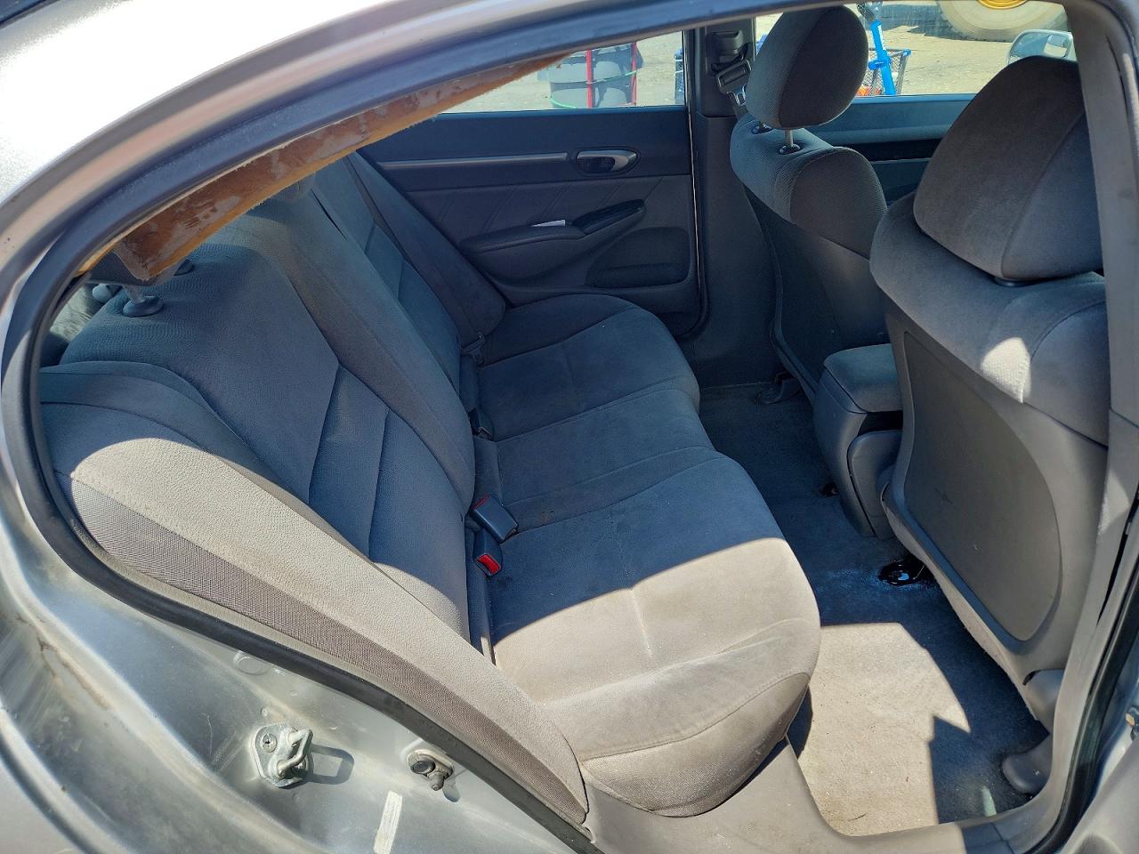 2008 Honda Civic Lx Silver vin: 2HGFA16588H506474
