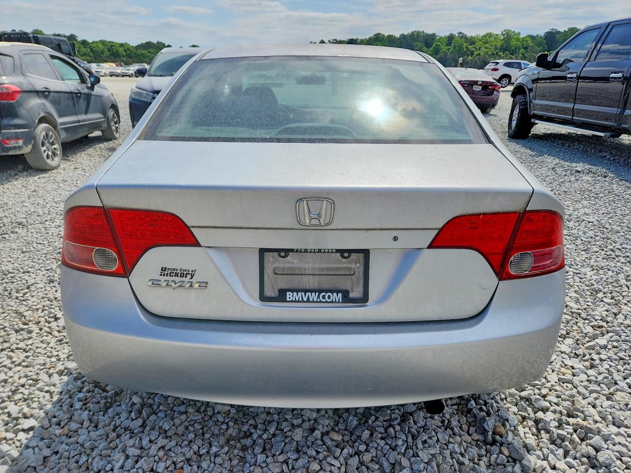 2008 Honda Civic Lx Silver vin: 2HGFA16588H527468