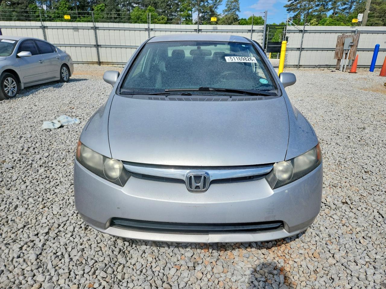2008 Honda Civic Lx Silver vin: 2HGFA16588H527468