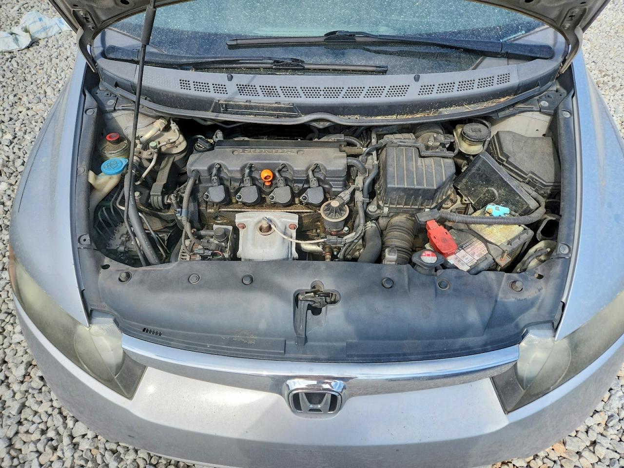 2008 Honda Civic Lx Silver vin: 2HGFA16588H527468