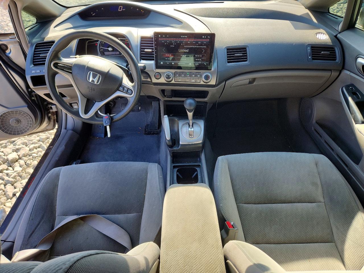 2009 Honda Civic Lx Gray vin: 2HGFA16589H301321