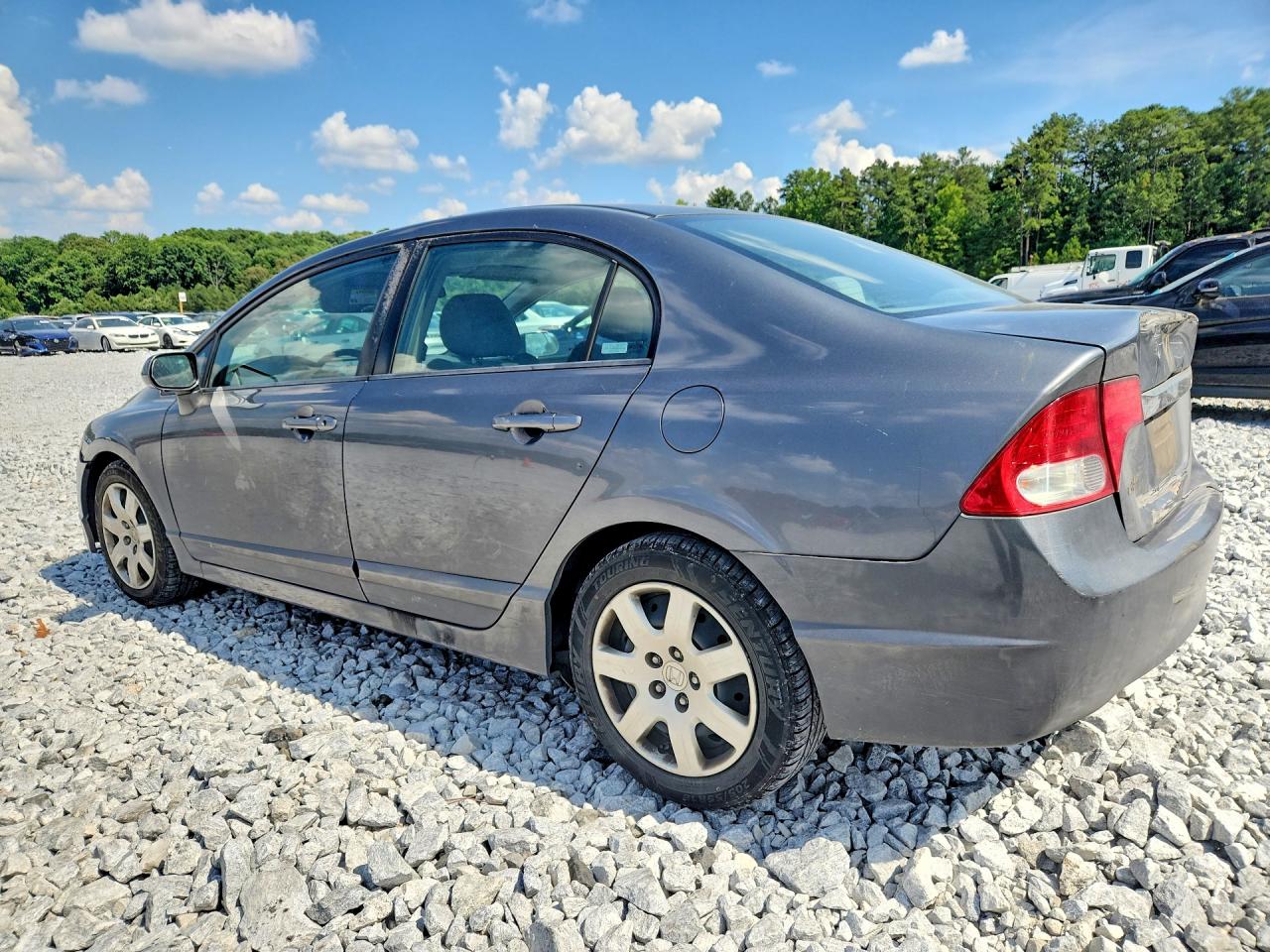 2009 Honda Civic Lx Серый vin: 2HGFA16589H310813
