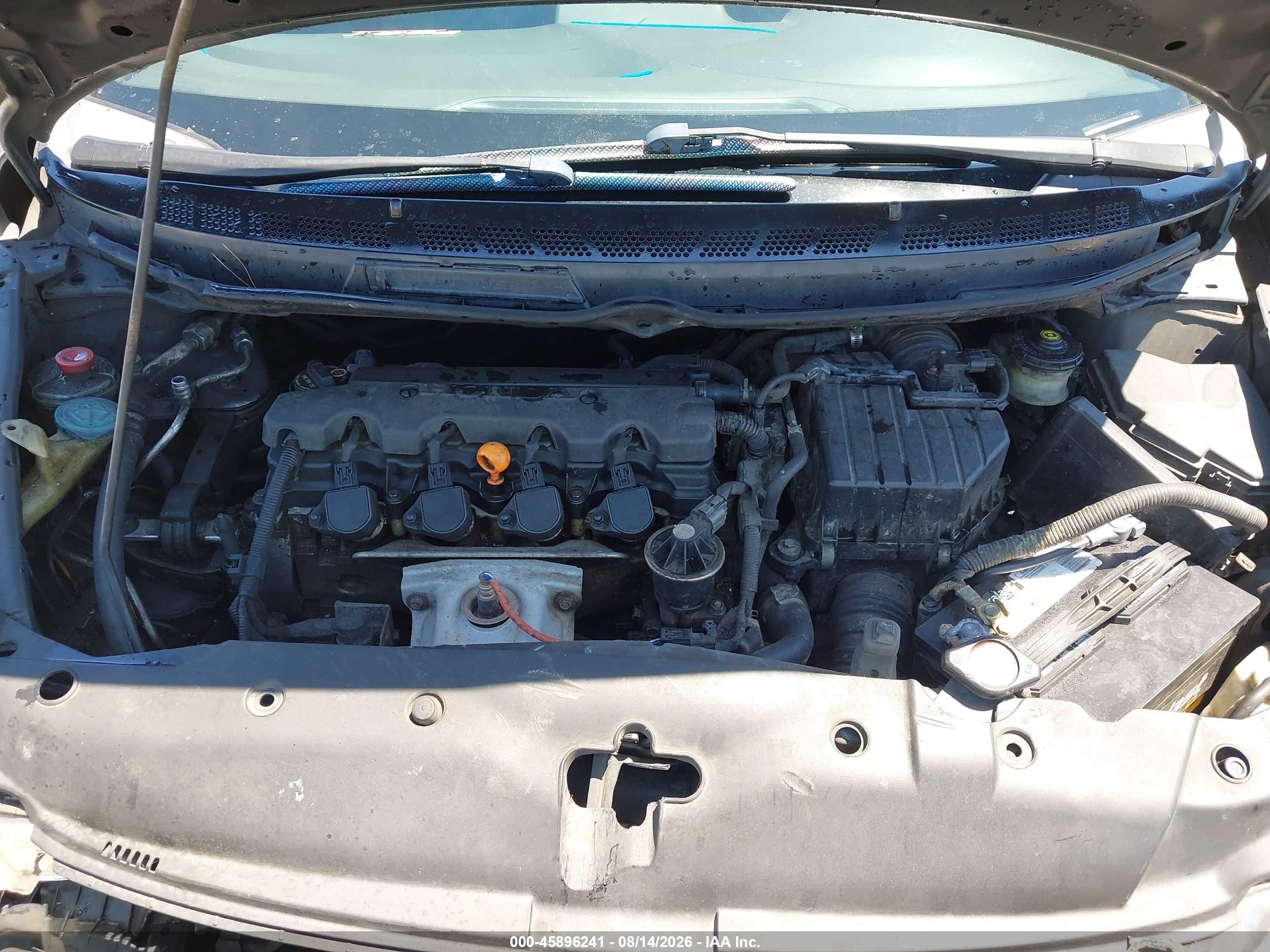 2009 Honda Civic Lx Gray vin: 2HGFA16589H322735