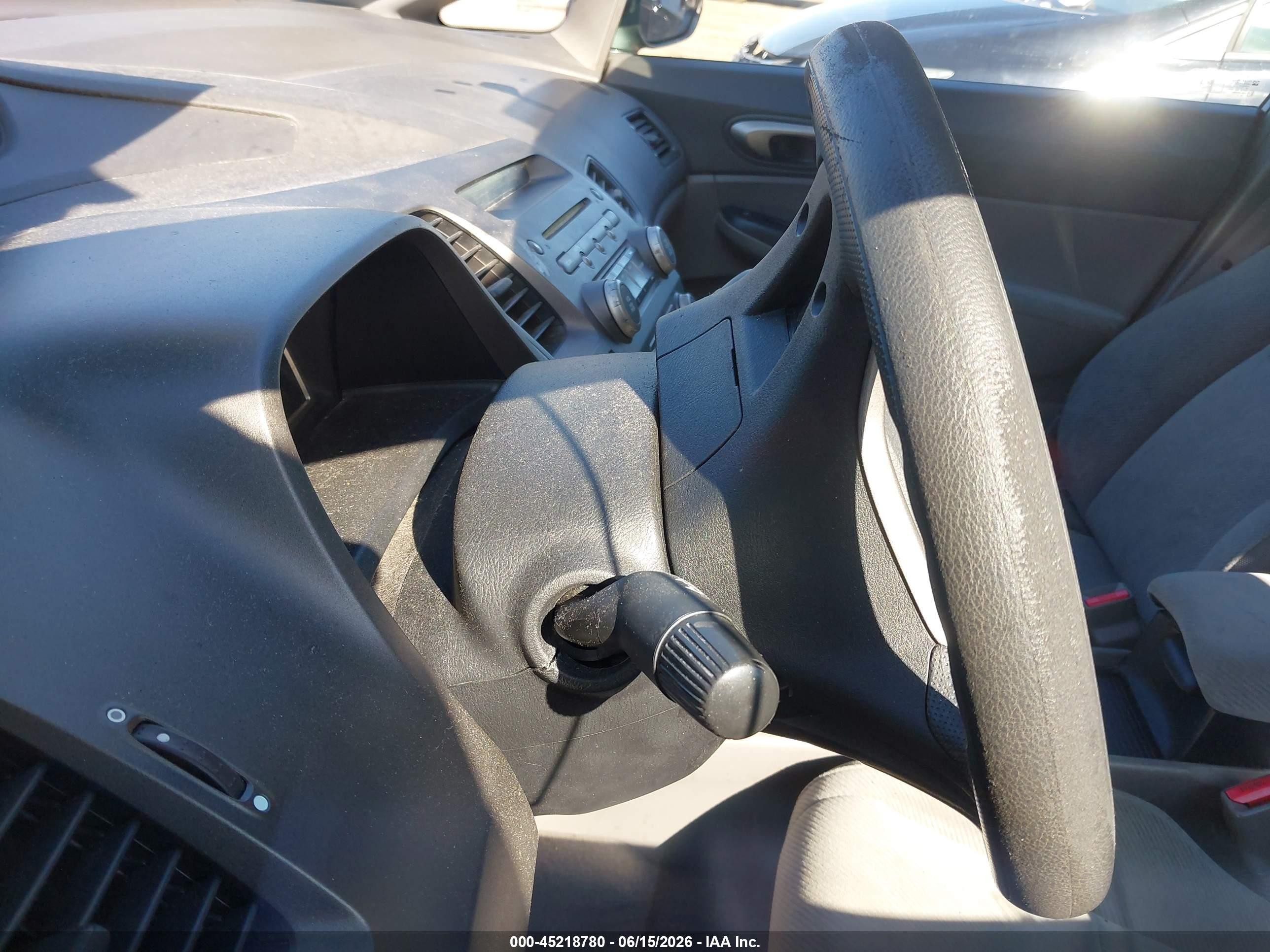 2009 Honda Civic Lx Gray vin: 2HGFA16589H364662
