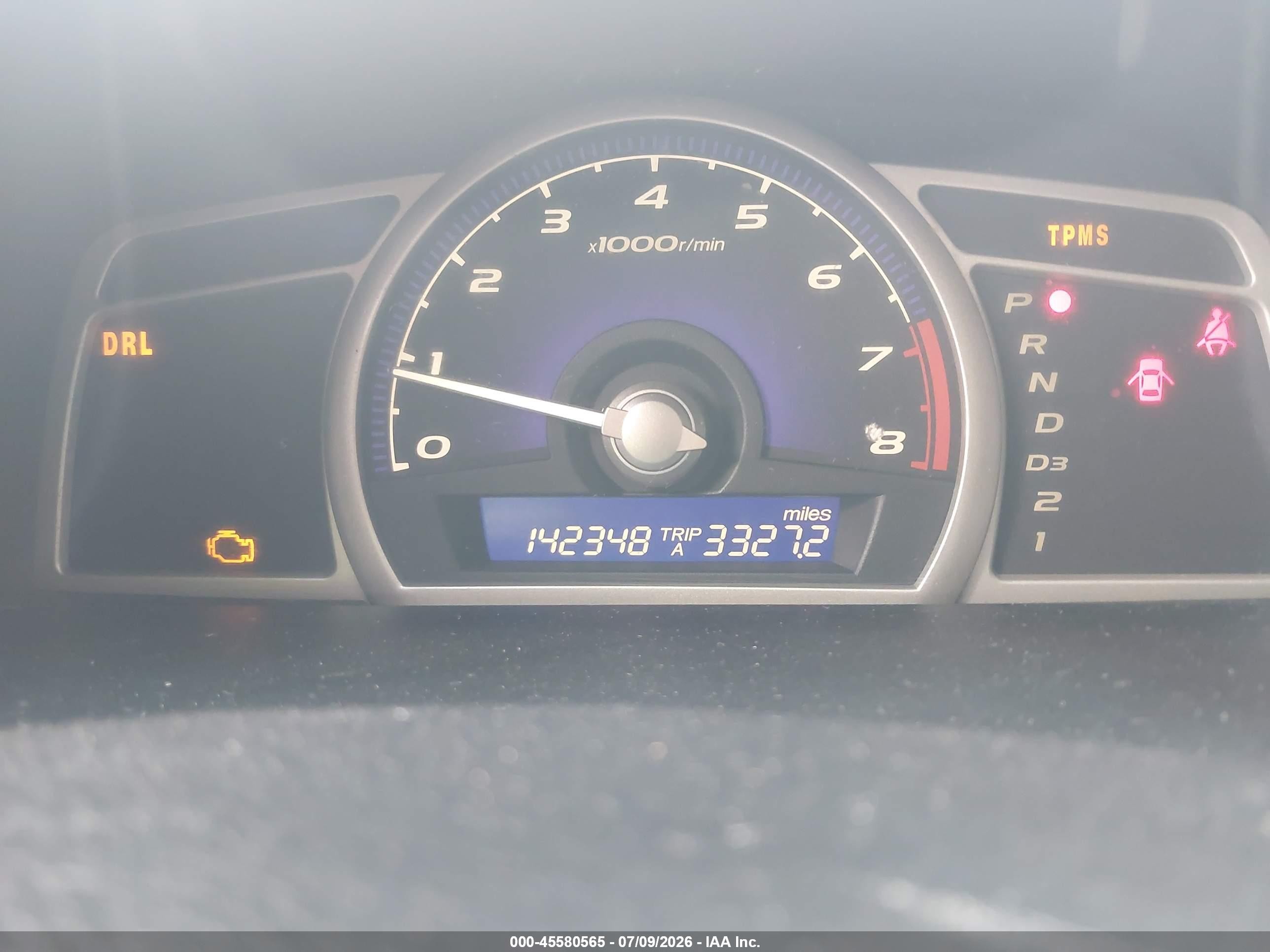 2009 Honda Civic Lx Gray vin: 2HGFA16589H367657