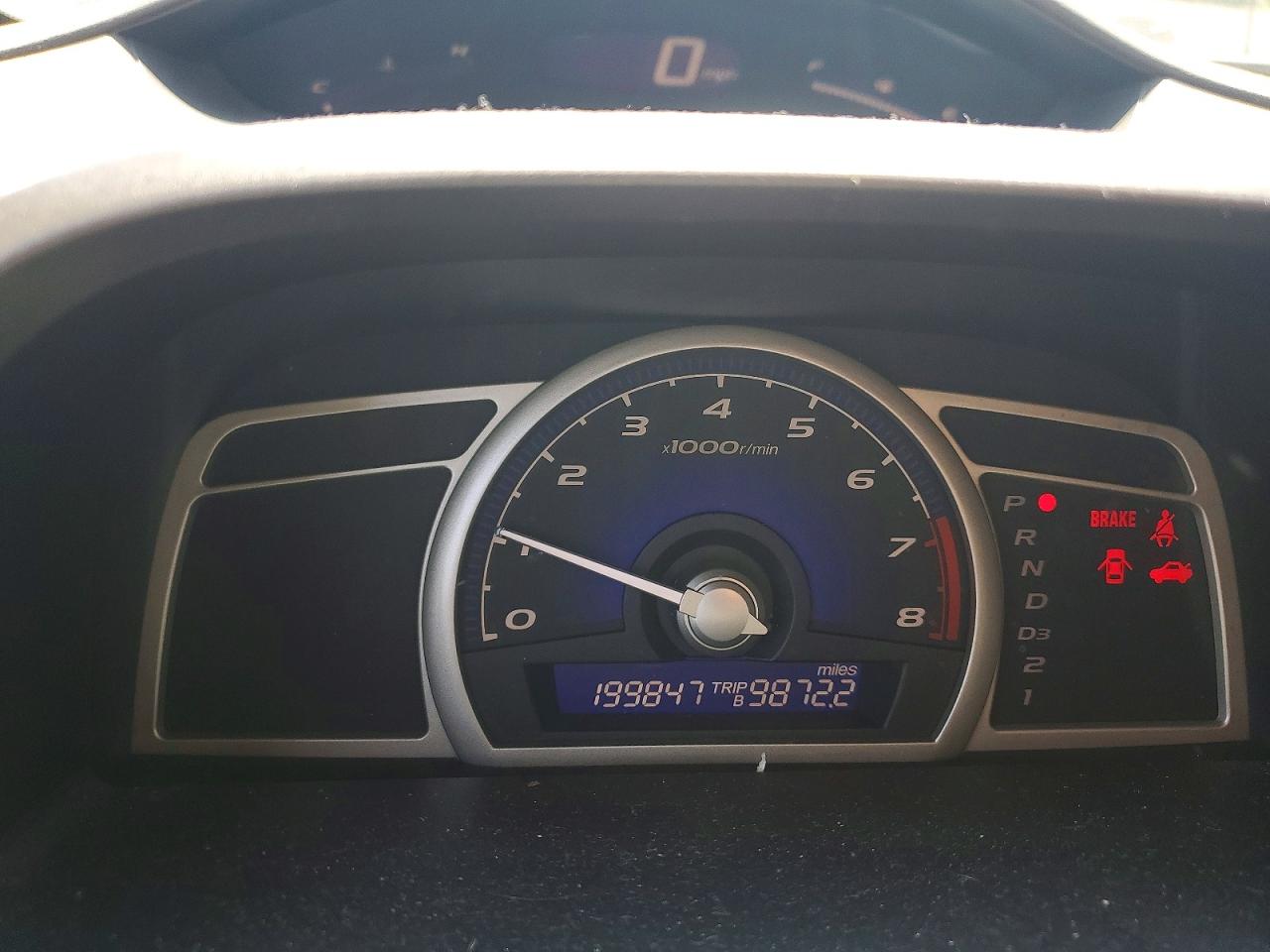 2009 Honda Civic Lx Blue vin: 2HGFA16589H533398