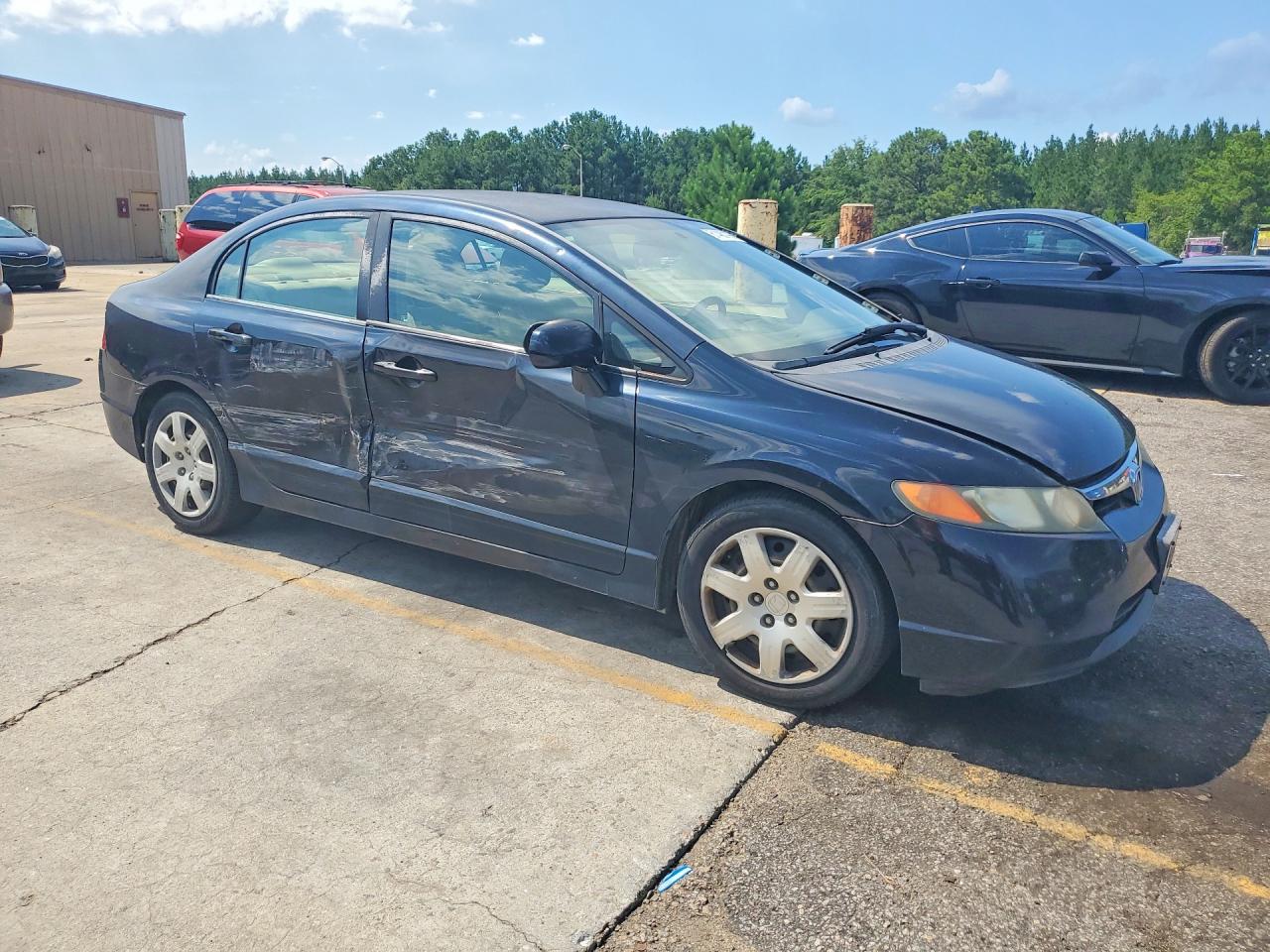 2006 Honda Civic Lx Black vin: 2HGFA16596H517187