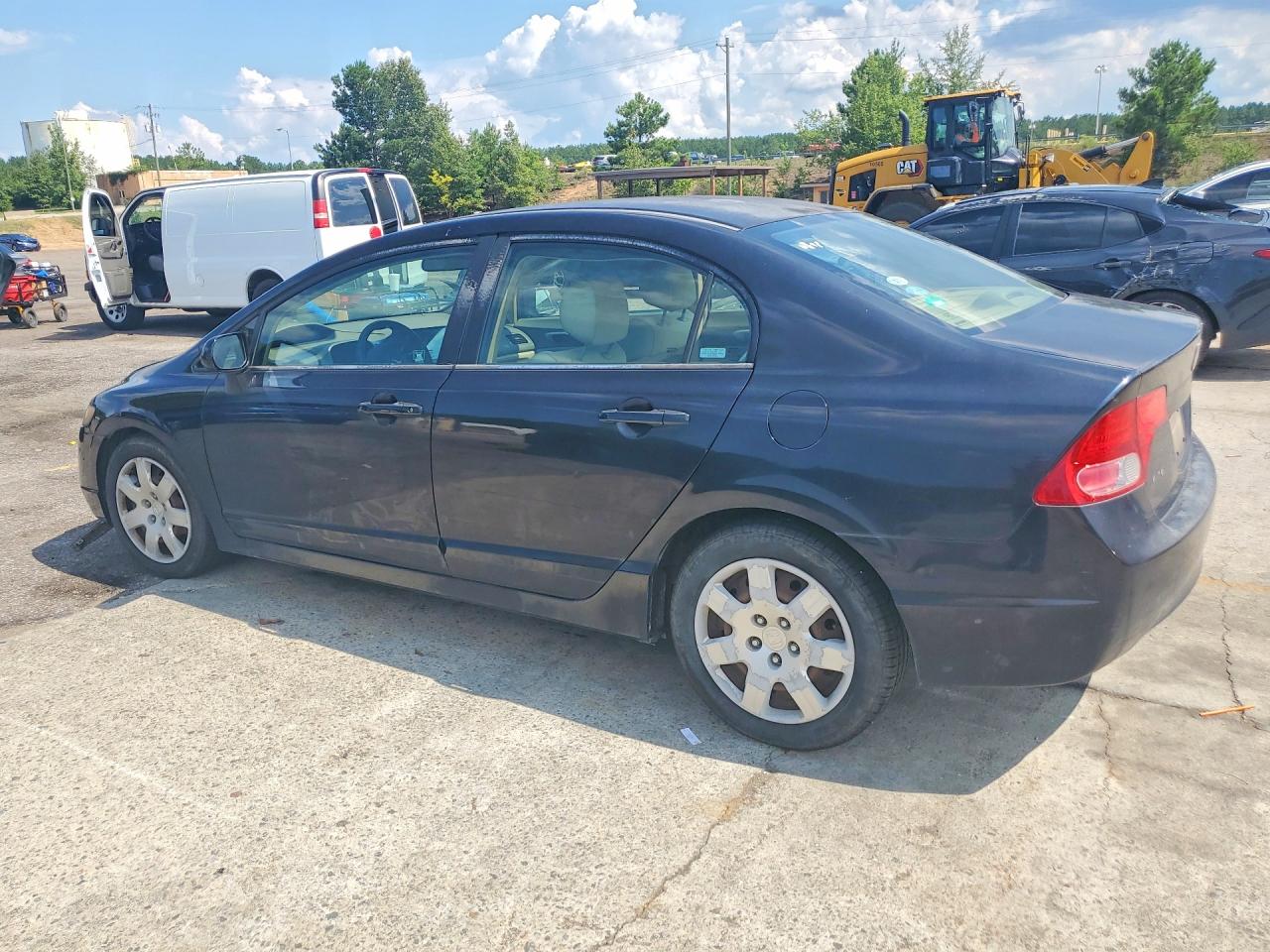 2006 Honda Civic Lx Black vin: 2HGFA16596H517187