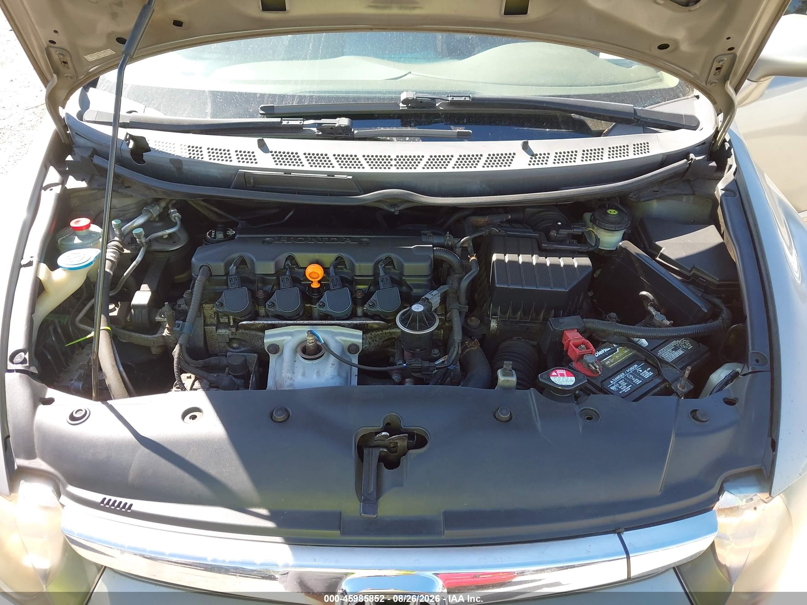 2006 Honda Civic Lx Champagne vin: 2HGFA16596H520901
