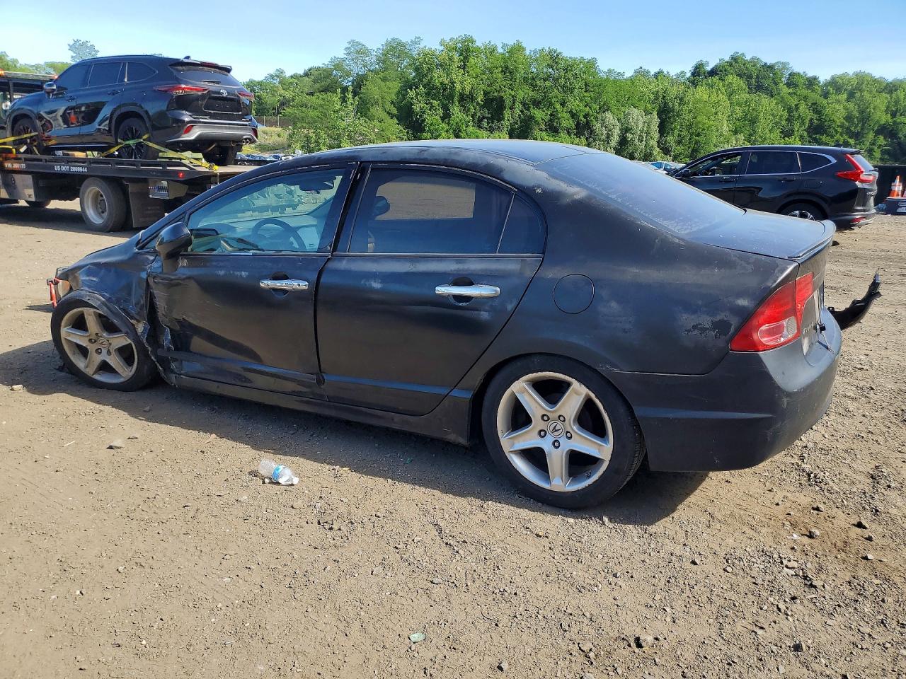2006 Honda Civic Lx Black vin: 2HGFA16596H527251