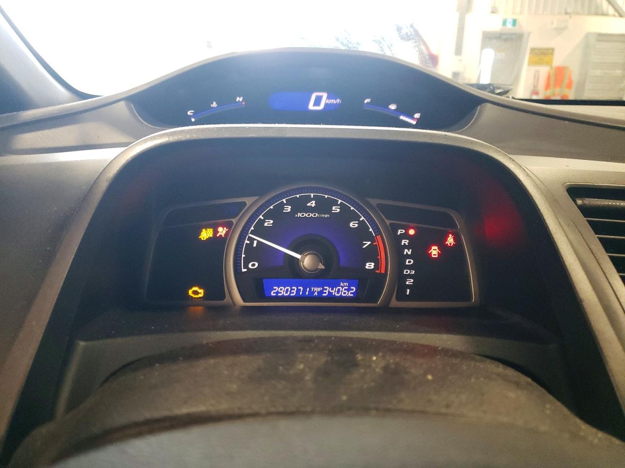 2007 Honda Civic Lx Gray vin: 2HGFA16597H106907