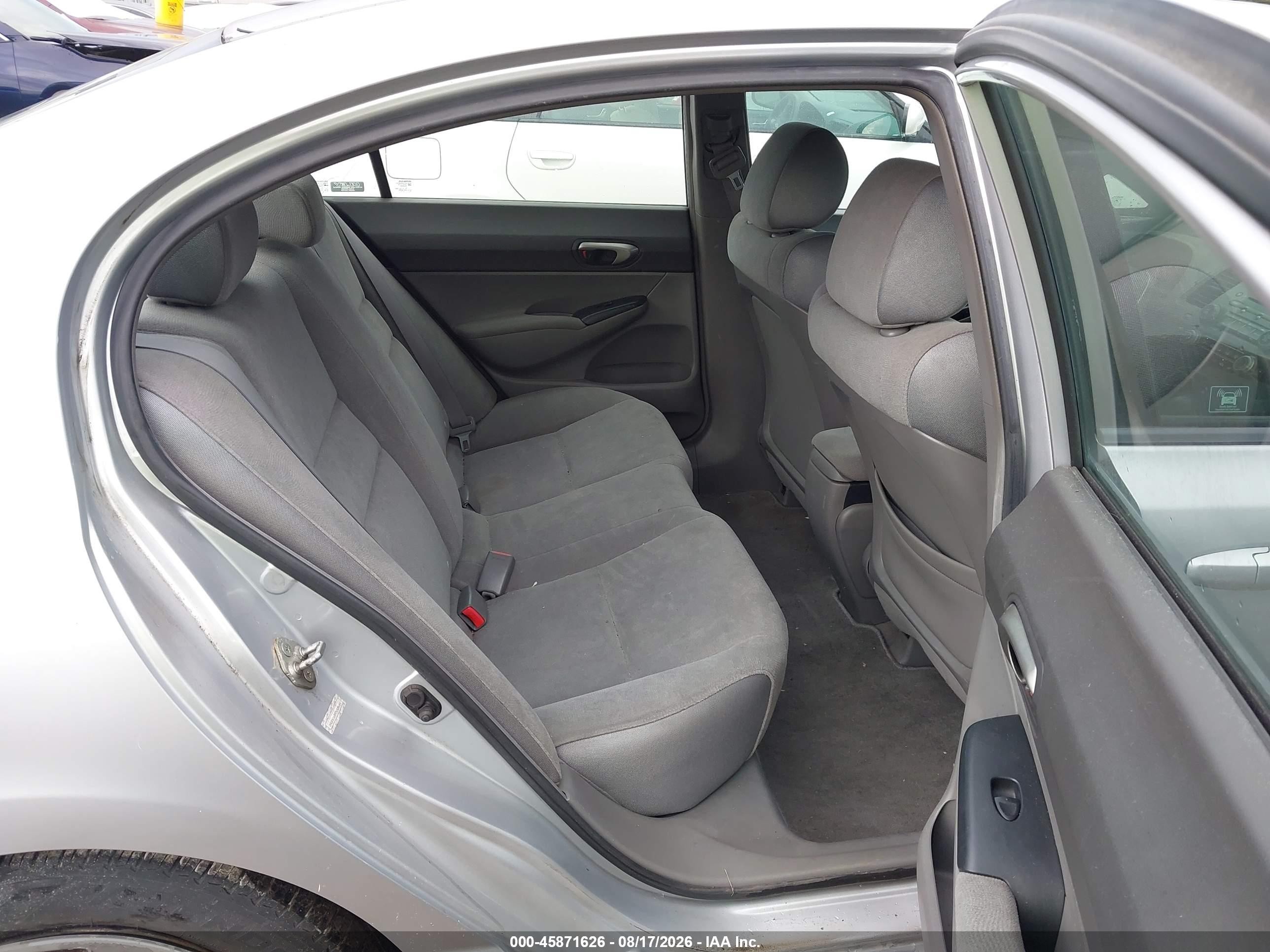 2007 Honda Civic Lx Silver vin: 2HGFA16597H309649