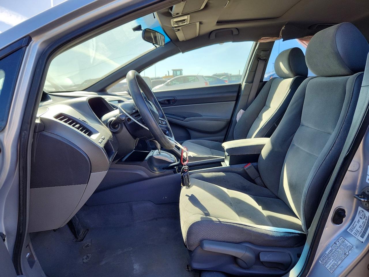 2008 Honda Civic Lx Серебряный vin: 2HGFA16598H019624