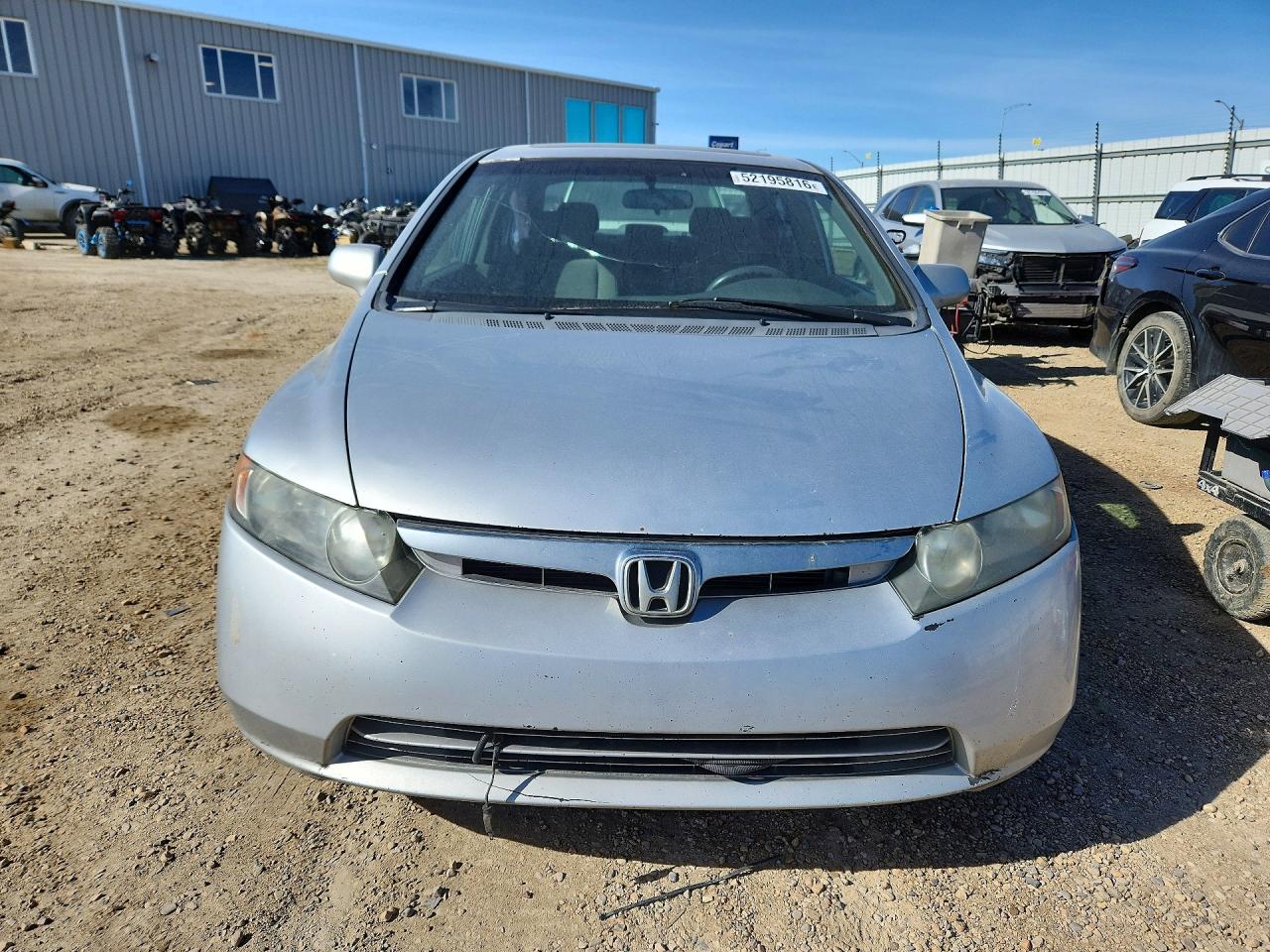 2008 Honda Civic Lx Серебряный vin: 2HGFA16598H019624