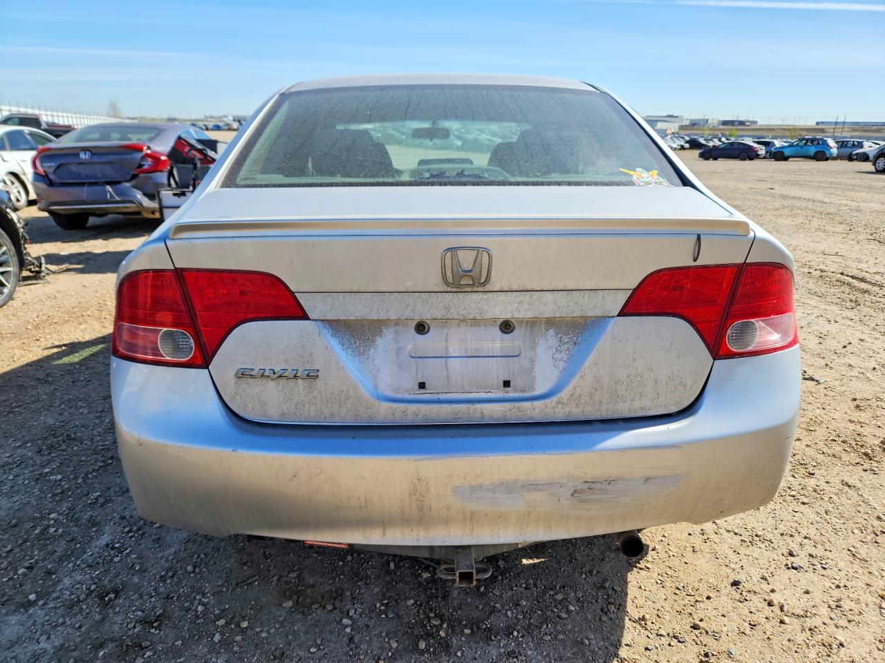 2008 Honda Civic Lx Серебряный vin: 2HGFA16598H019624