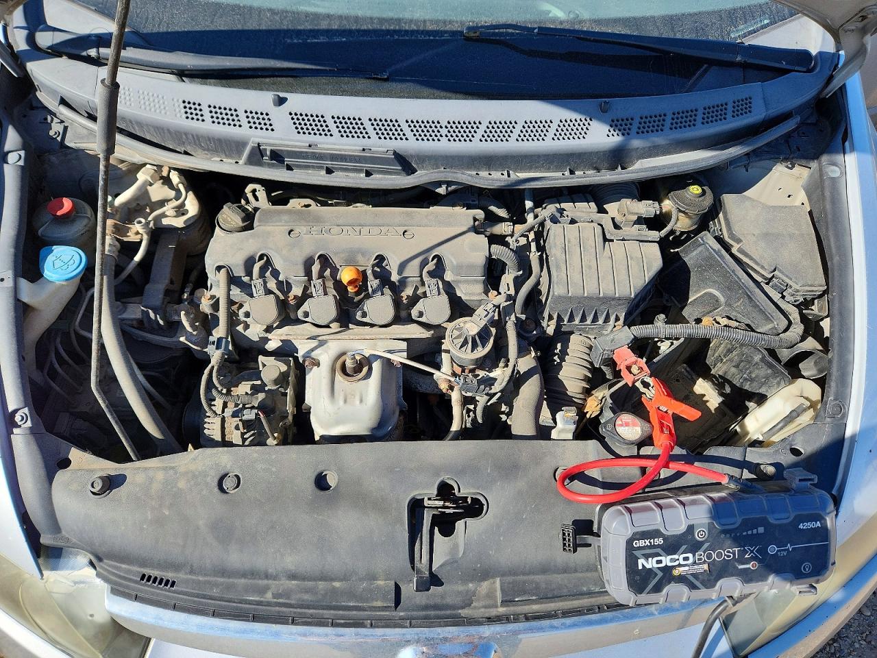 2008 Honda Civic Lx Серебряный vin: 2HGFA16598H019624
