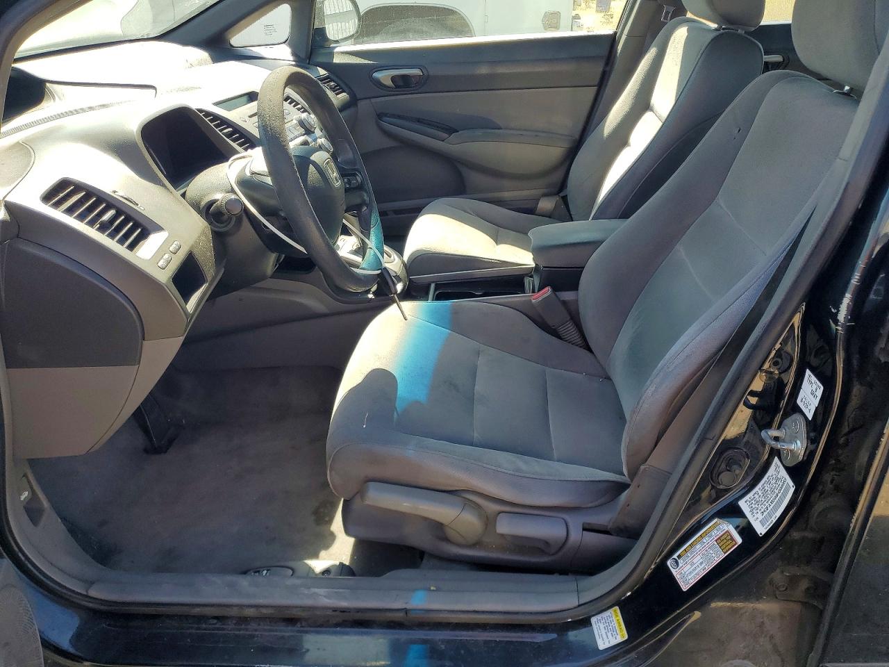 2008 Honda Civic Lx Black vin: 2HGFA16598H308955