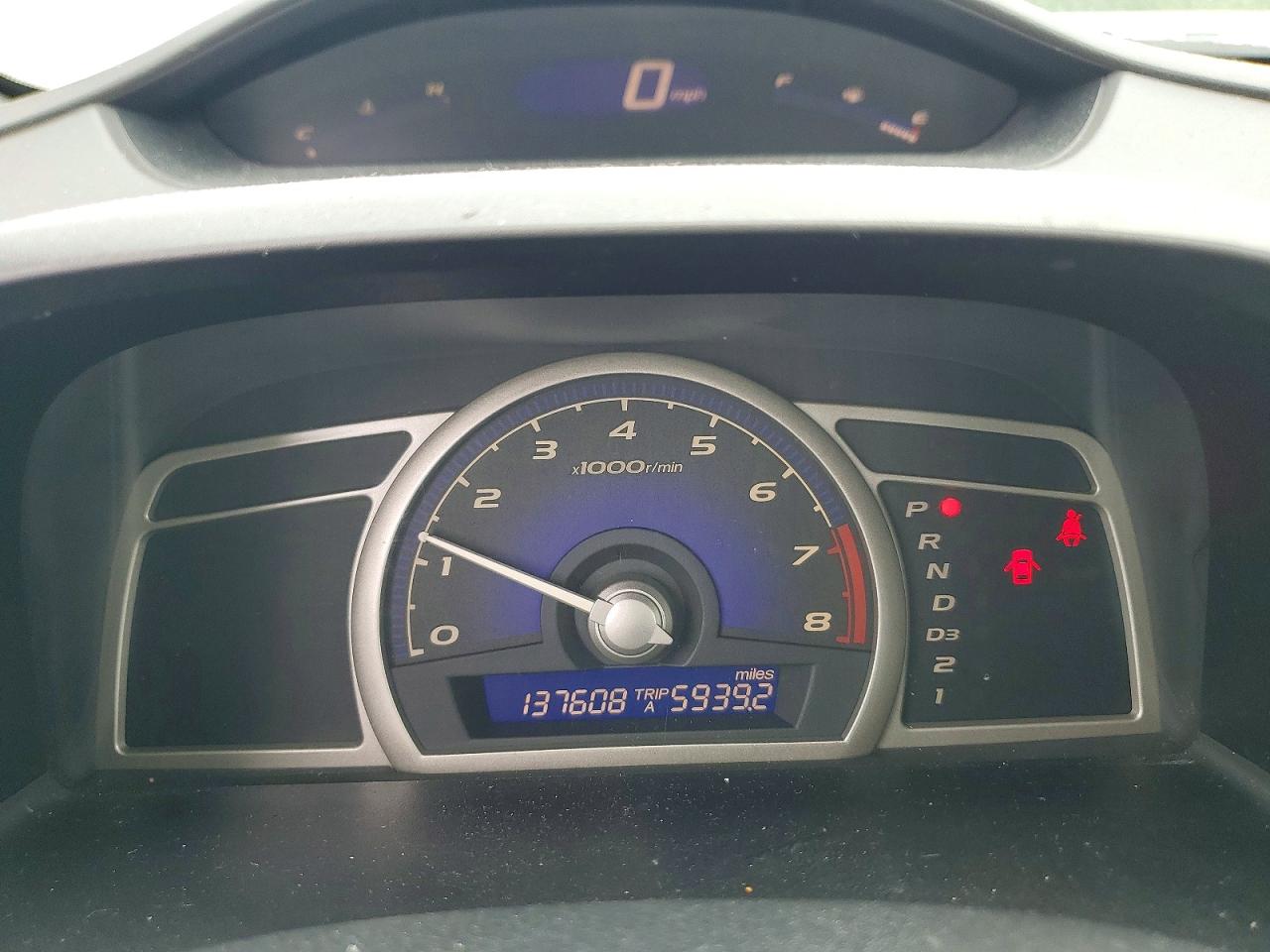 2008 Honda Civic Lx Gray vin: 2HGFA16598H320104