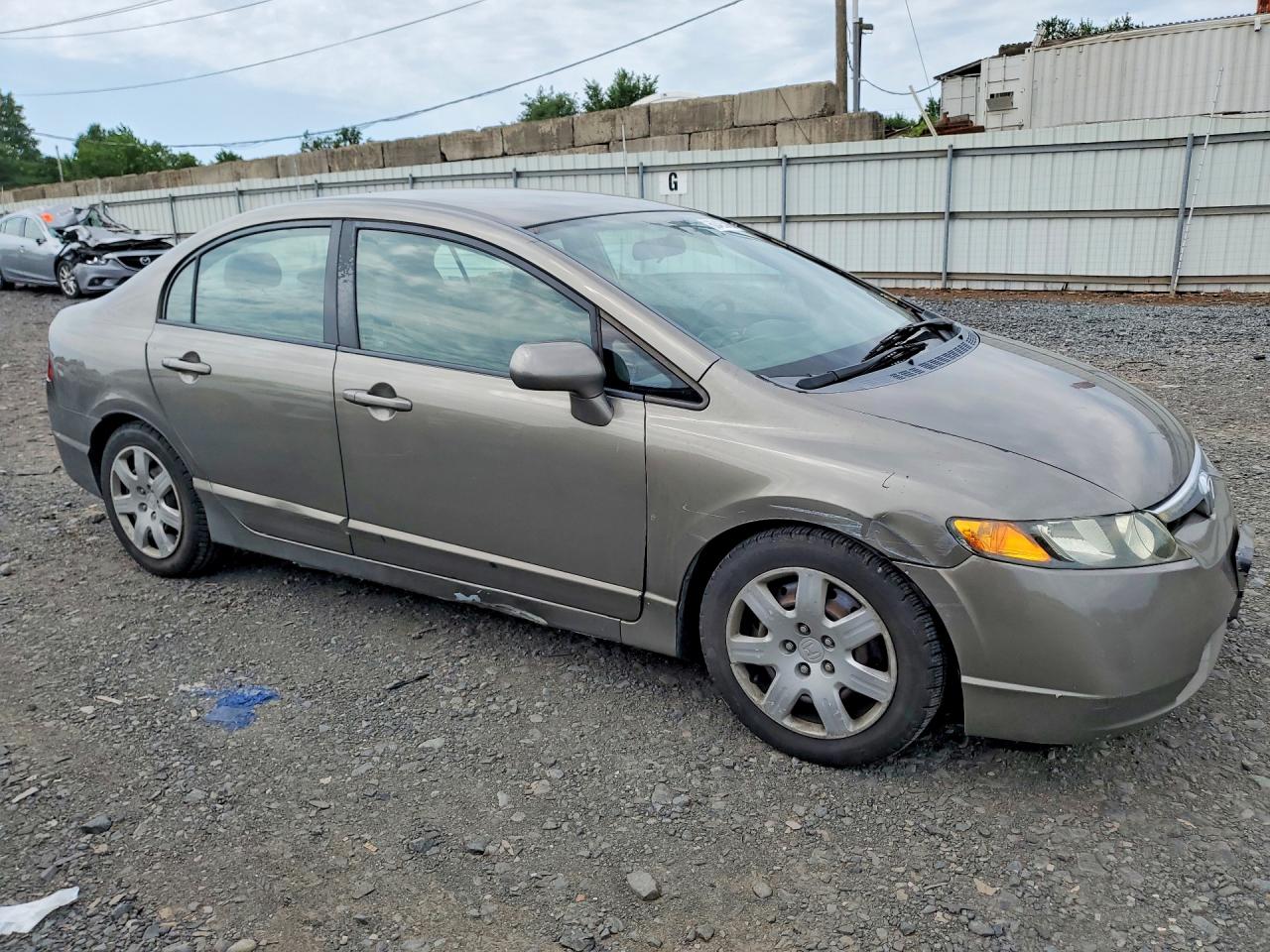 2008 Honda Civic Lx Gray vin: 2HGFA16598H320104