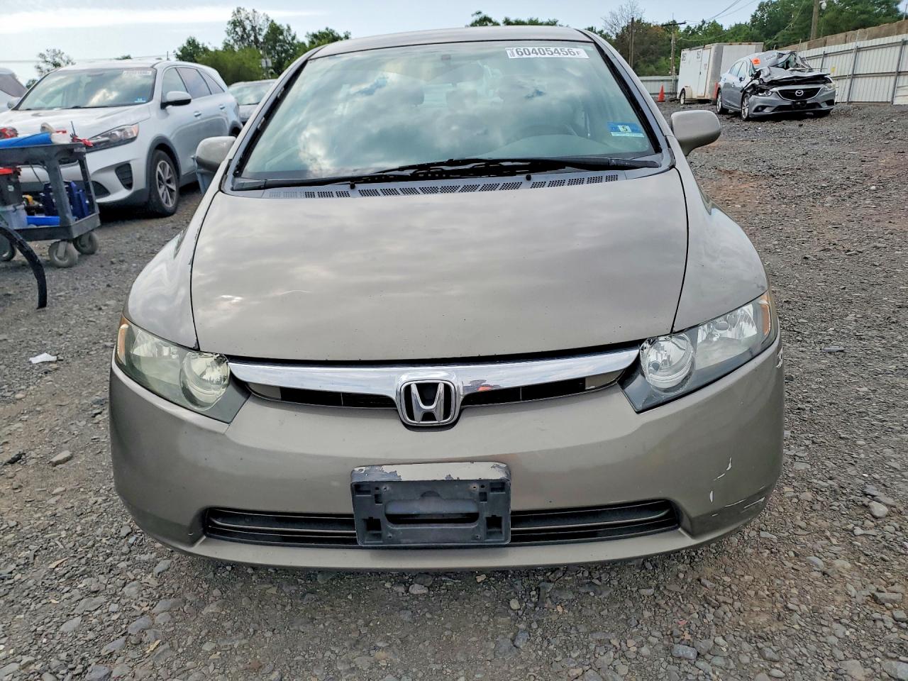 2008 Honda Civic Lx Gray vin: 2HGFA16598H320104