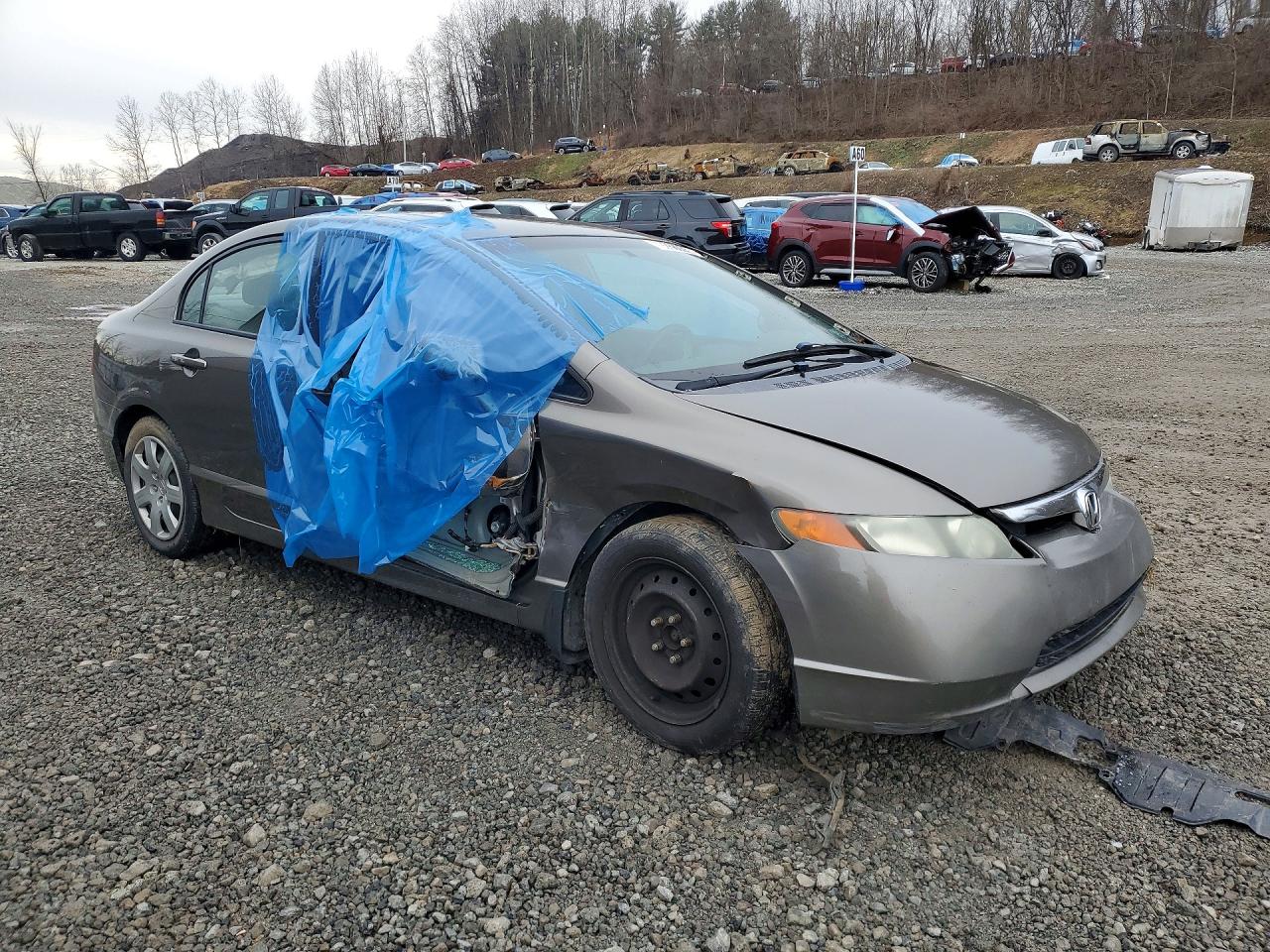 2008 Honda Civic Lx Желто-коричневый vin: 2HGFA16598H323858